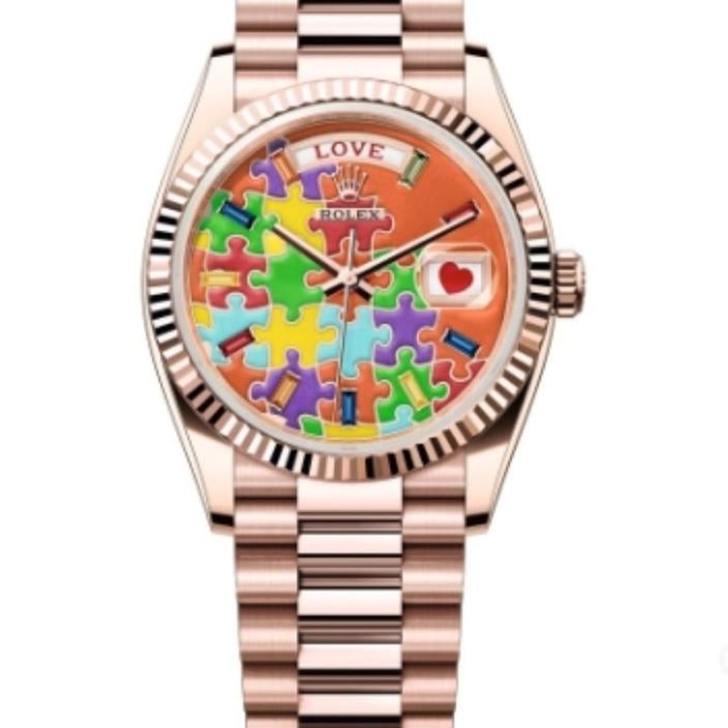 Rolex Day-Date 128235 (2026) - 43mm Roségoud (1/1)