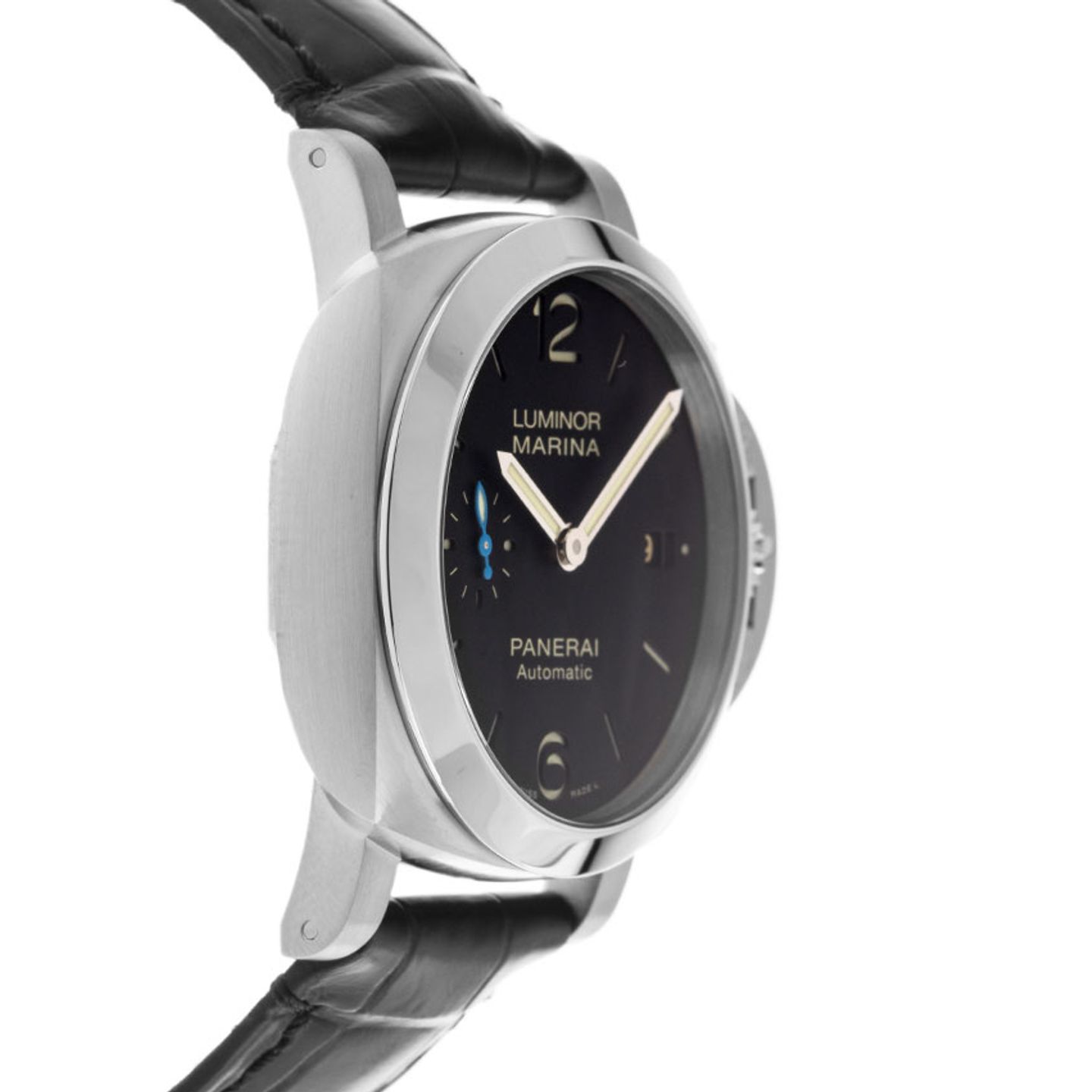 Panerai Luminor 1950 PAM01372 (2025) - Zwart wijzerplaat 40mm Staal (5/7)