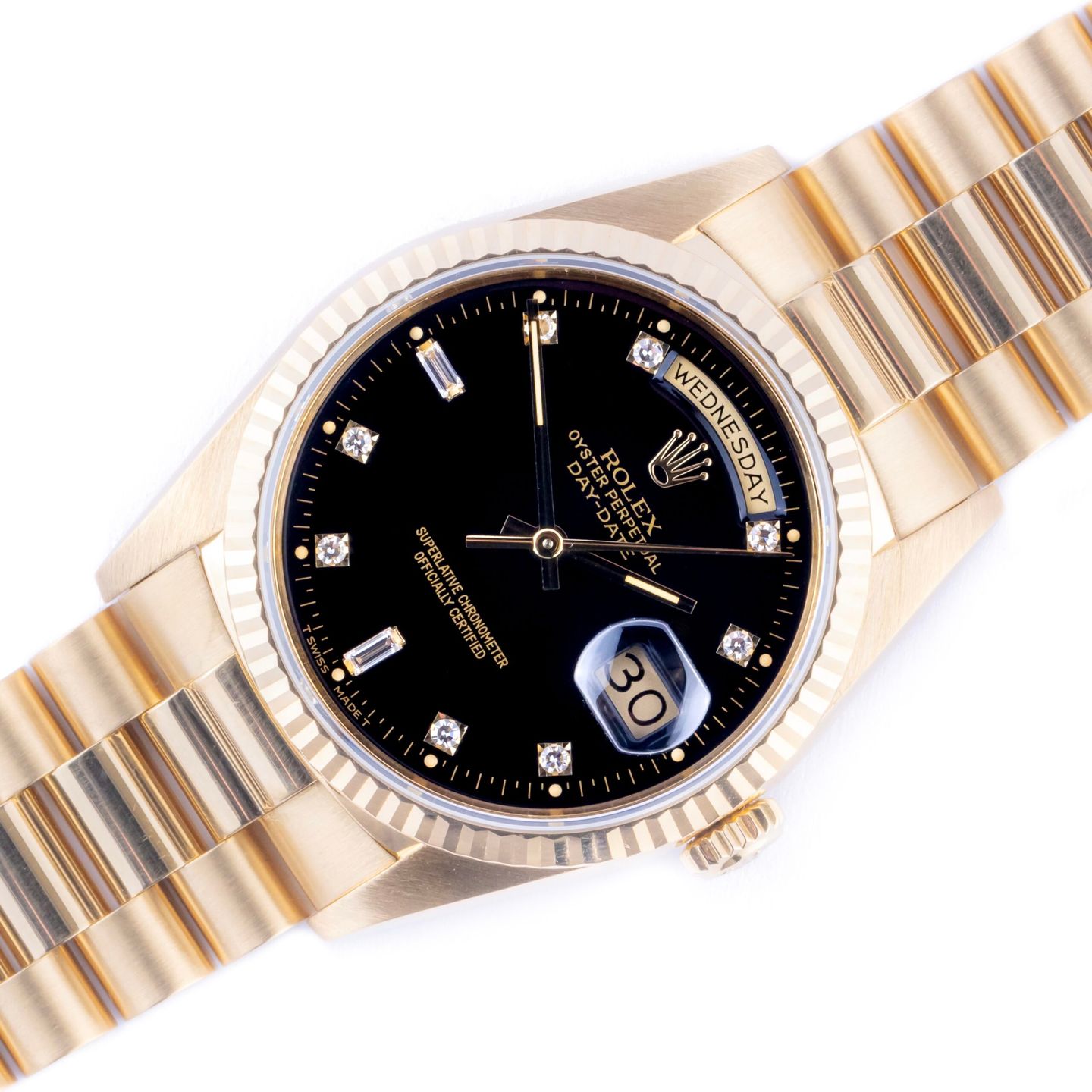 Rolex Day-Date 36 18238 (1989) - 36 mm Yellow Gold case (1/8)