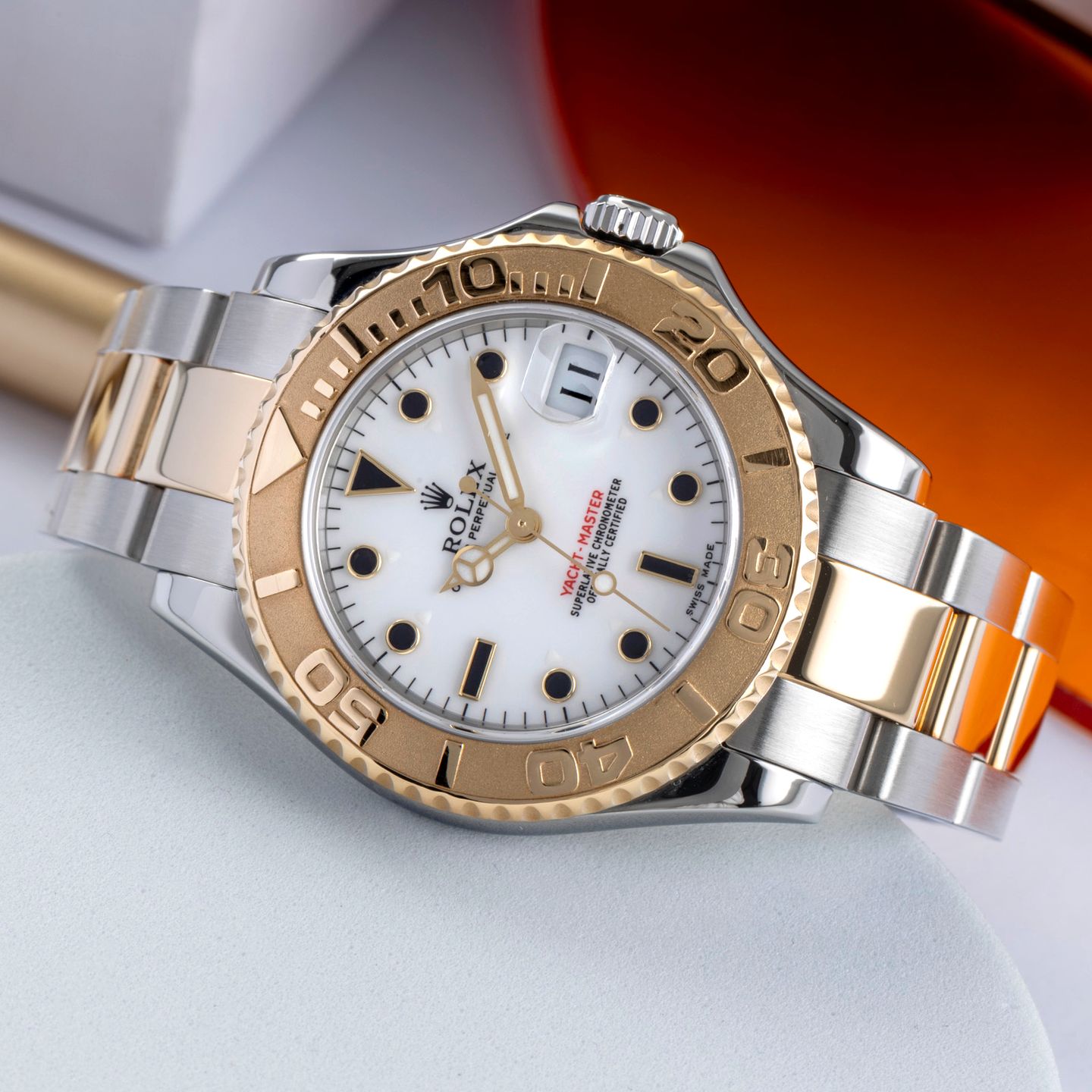 Rolex Yacht-Master 168623 (2005) - 35 mm Gold/Steel case (2/8)