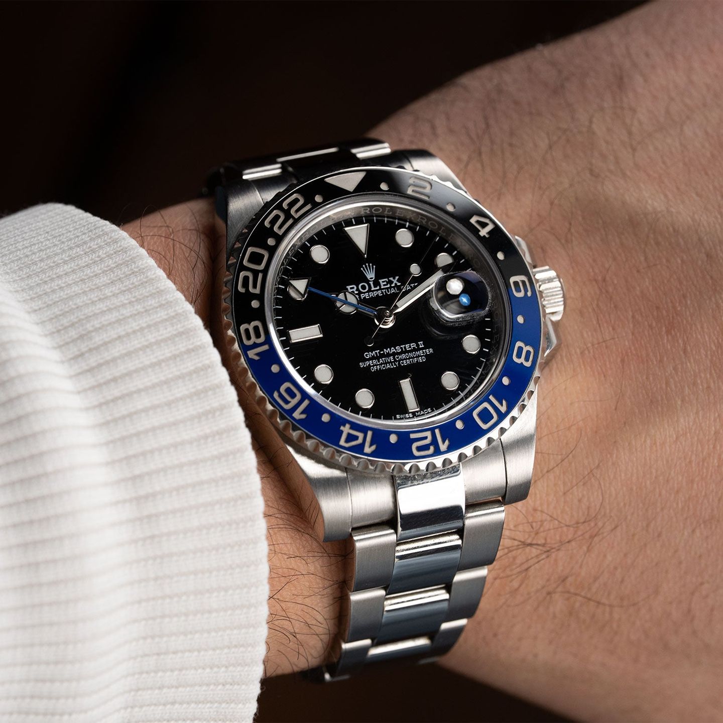 Rolex GMT-Master II 126710BLNR (2021) - Zwart wijzerplaat 40mm Staal (4/5)