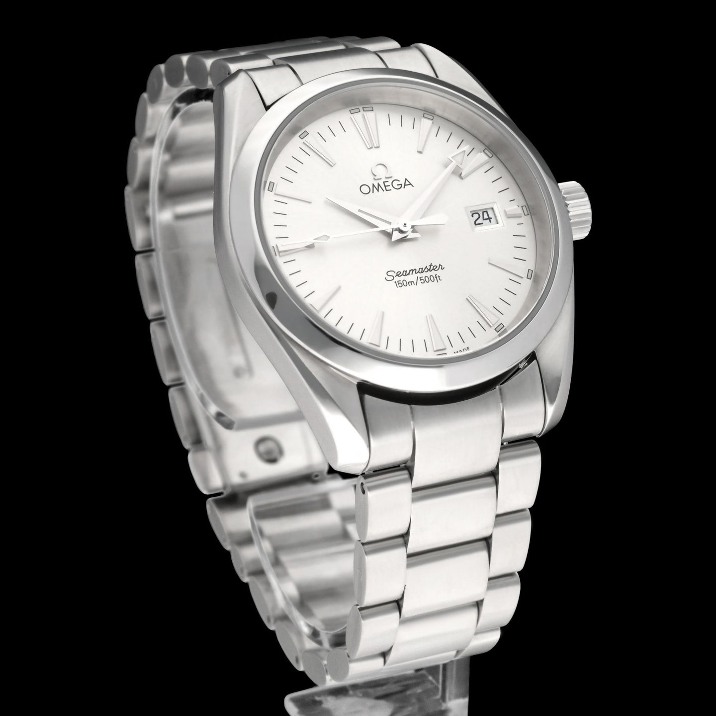 Omega Seamaster Aqua Terra 2518.30.00 (2005) - Silver dial 36 mm Steel case (4/8)