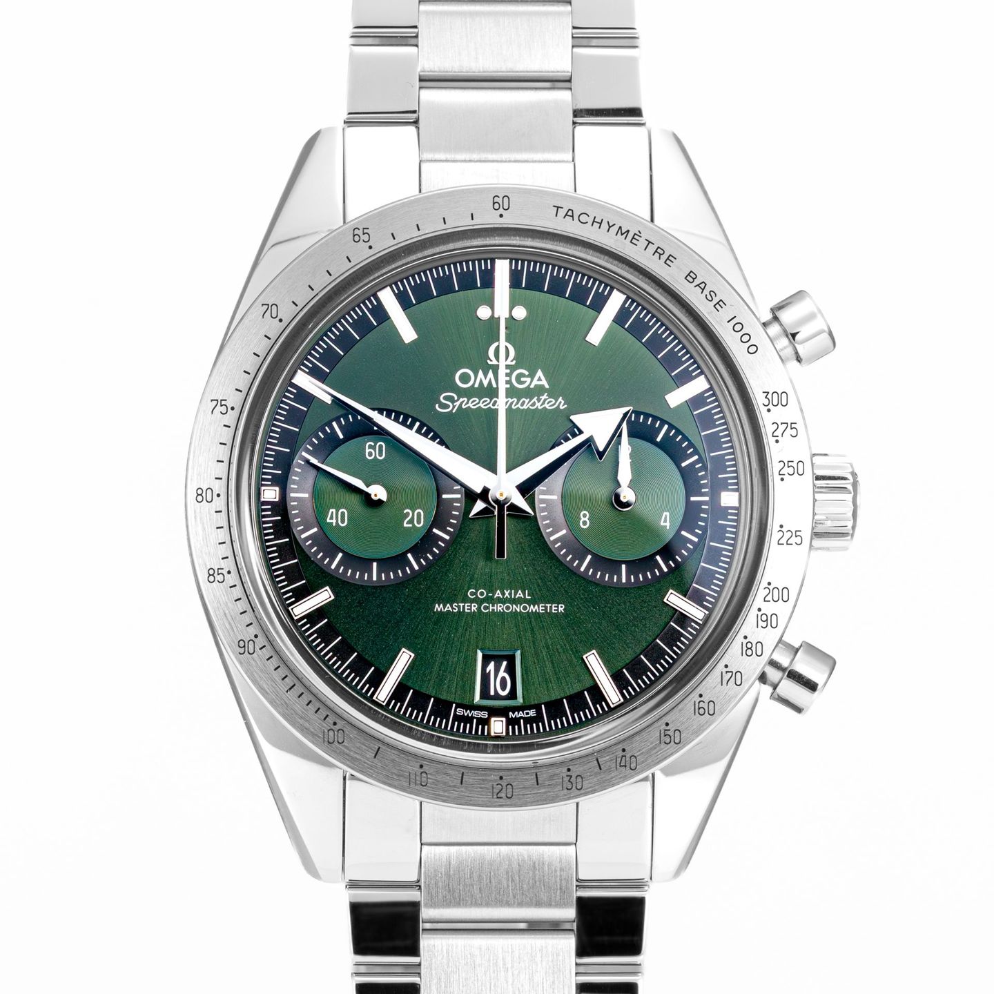 Omega Speedmaster '57 332.10.41.51.10.001 (2023) - Green dial 41 mm Steel case (1/5)