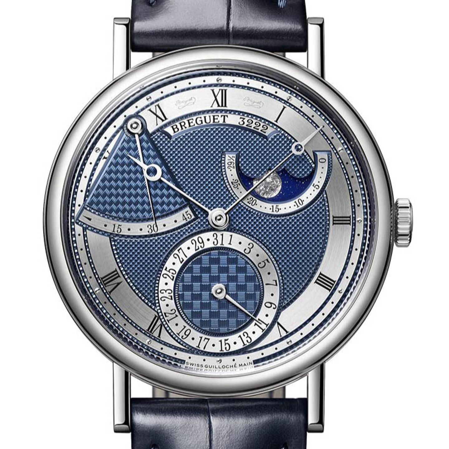 Breguet Classique 7137BB/Y5/9VU (2025) - Blue dial 39 mm White Gold case (1/1)