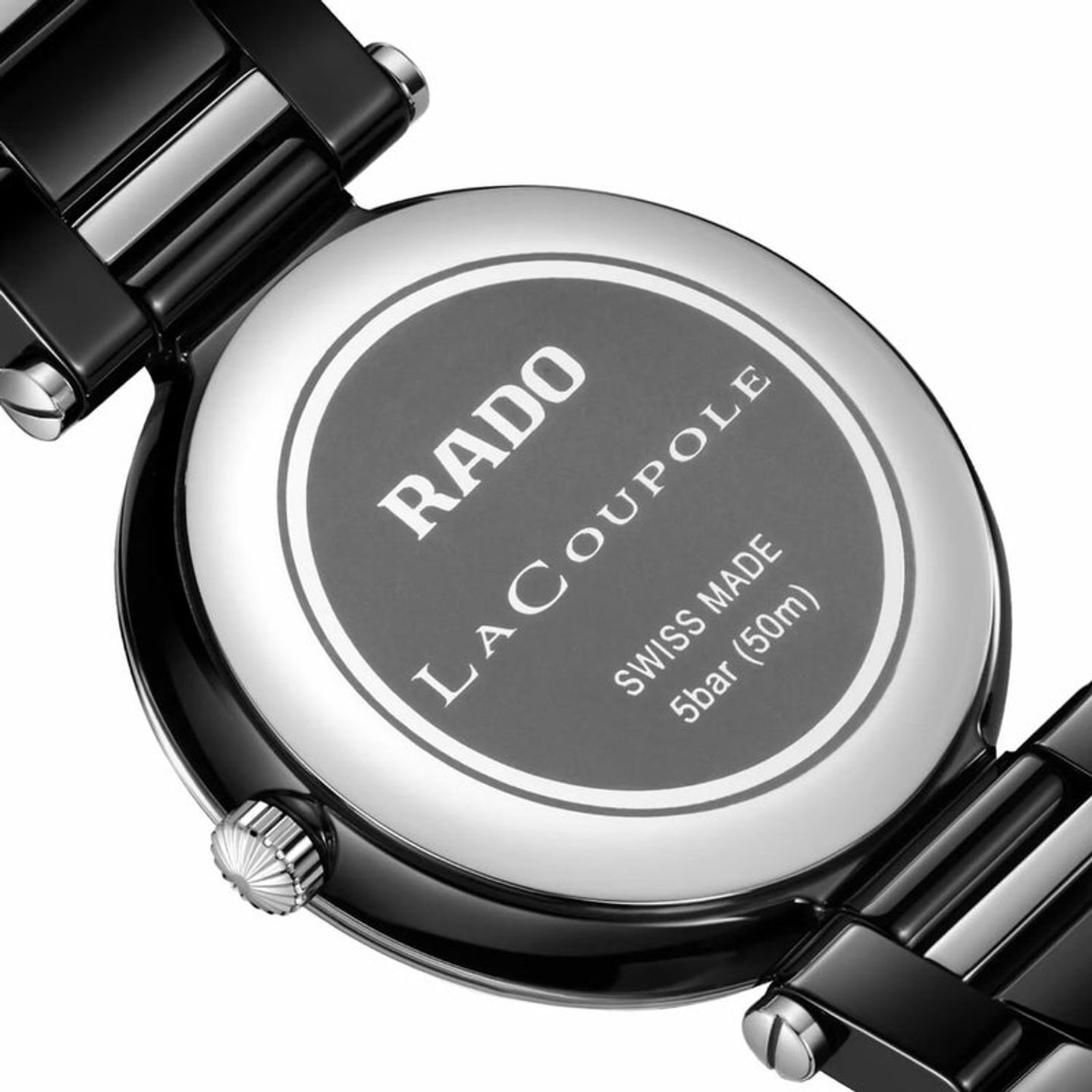 Rado Coupole R22243703 (2026) - Black dial 31 mm Ceramic case (4/5)