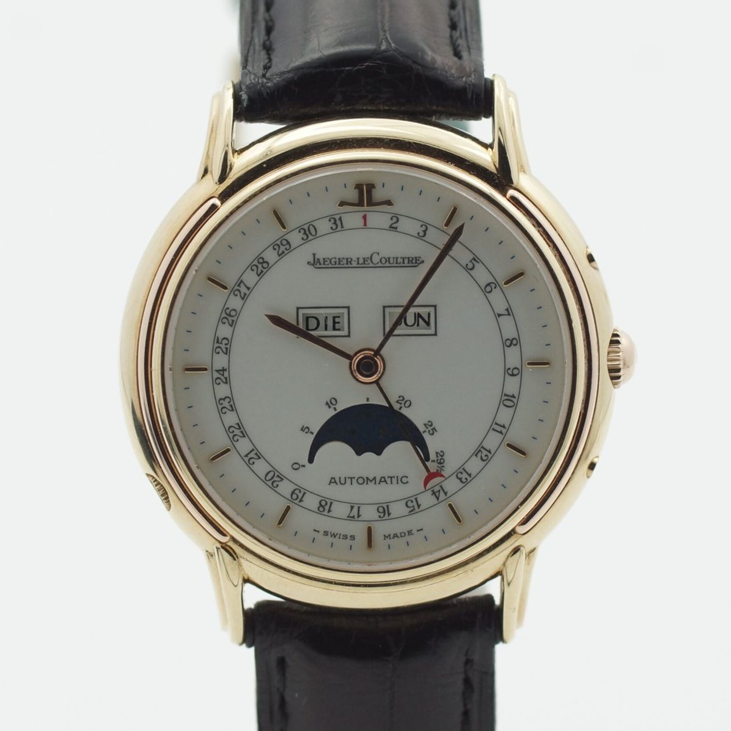 Jaeger-LeCoultre Odysseus 166.7.84 (2000) - Wit wijzerplaat 35mm Geelgoud (2/8)