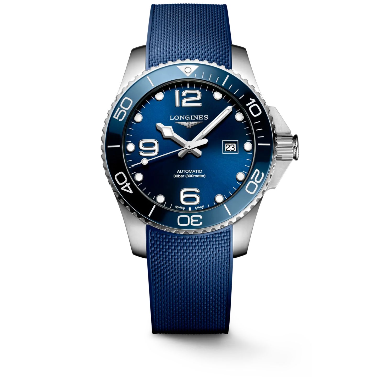 Longines HydroConquest L3.782.4.96.9 (2025) - Blauw wijzerplaat 43mm Staal (1/1)