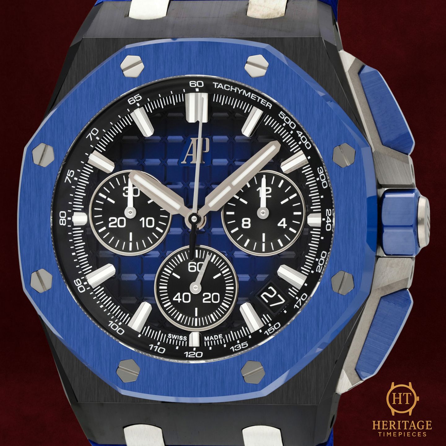 Audemars Piguet Royal Oak Offshore Chronograph 26420CE.OO.A043VE.01 (Onbekend (willekeurig serienummer)) - Zwart wijzerplaat 43mm Keramiek (1/8)