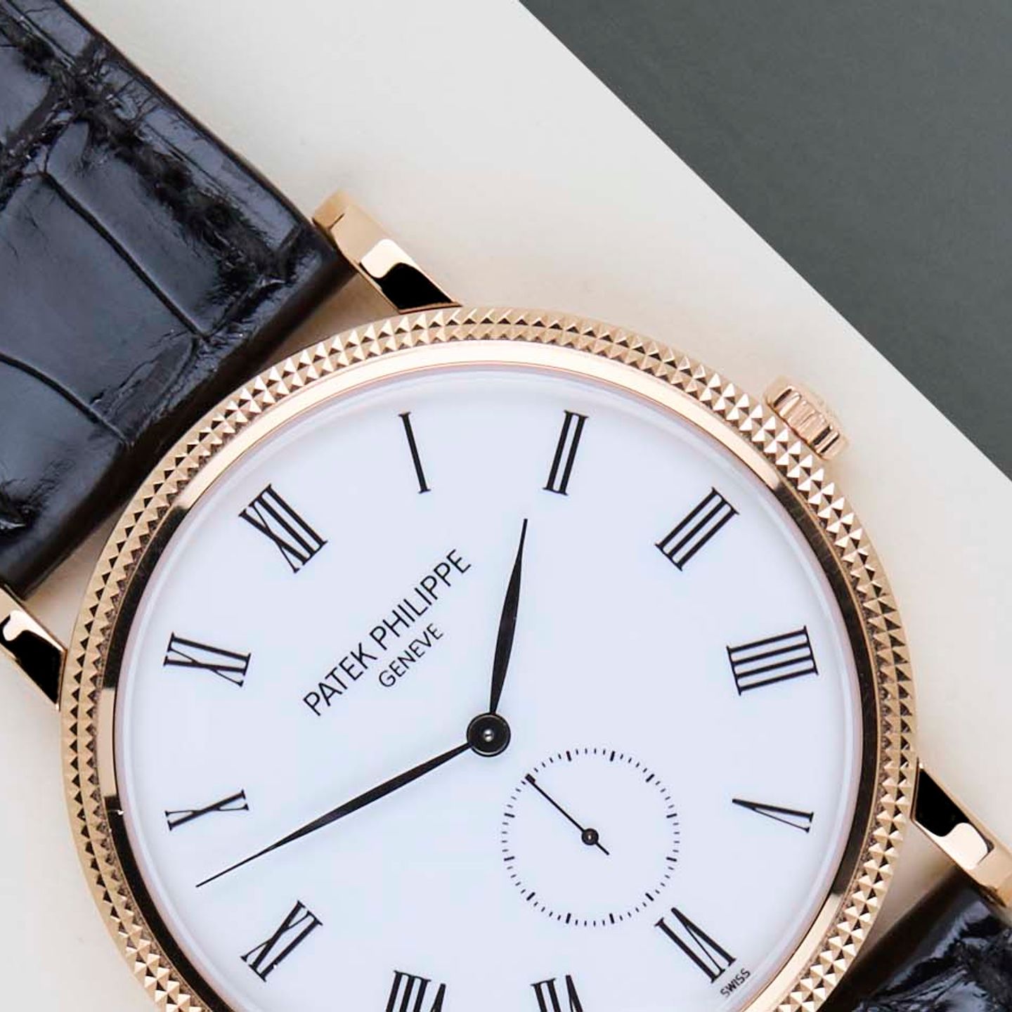 Patek Philippe Calatrava 5119R-001 (2017) - Wit wijzerplaat 36mm Roségoud (3/8)