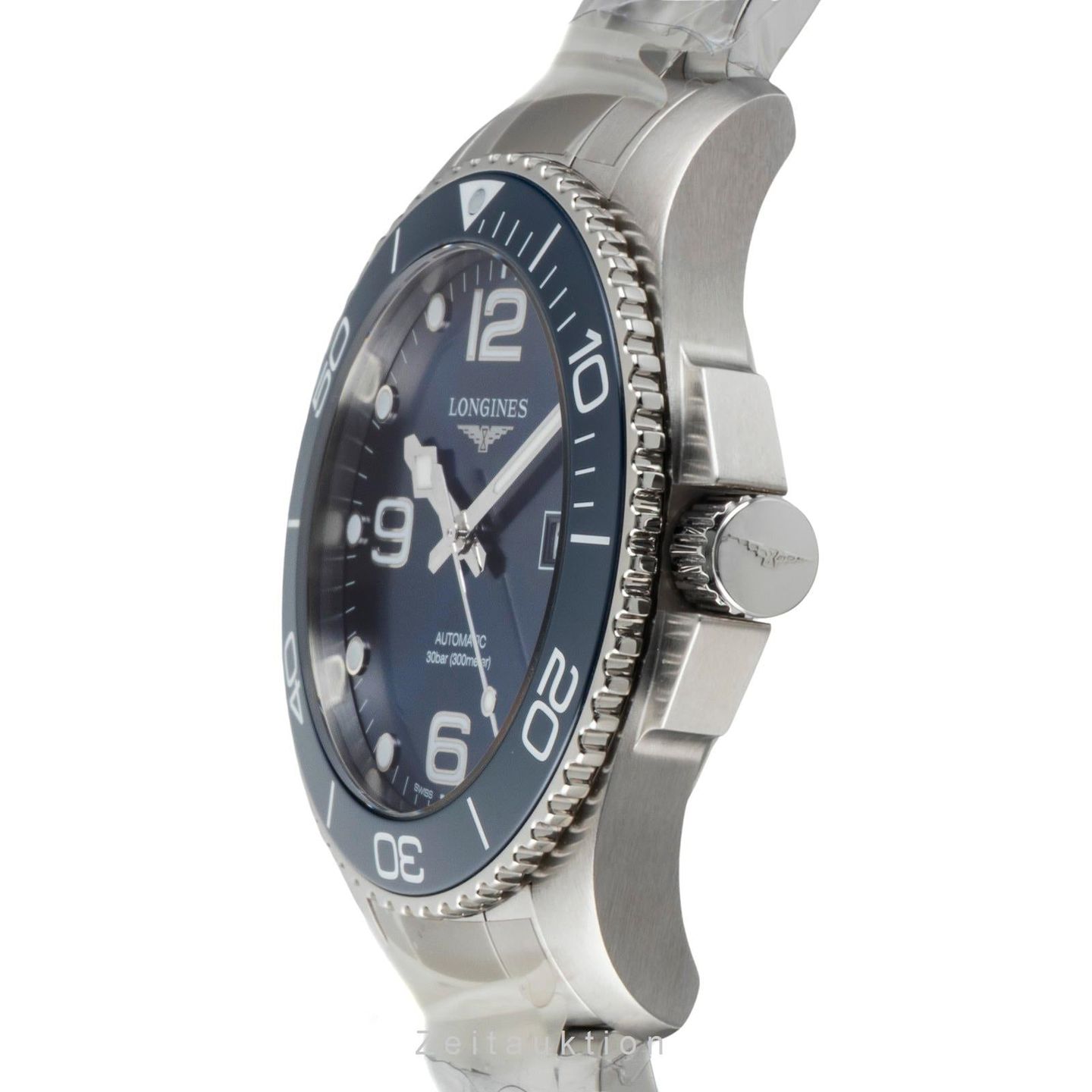 Longines HydroConquest L3.782.4.96.6 (Onbekend (willekeurig serienummer)) - Blauw wijzerplaat 43mm Staal (5/8)