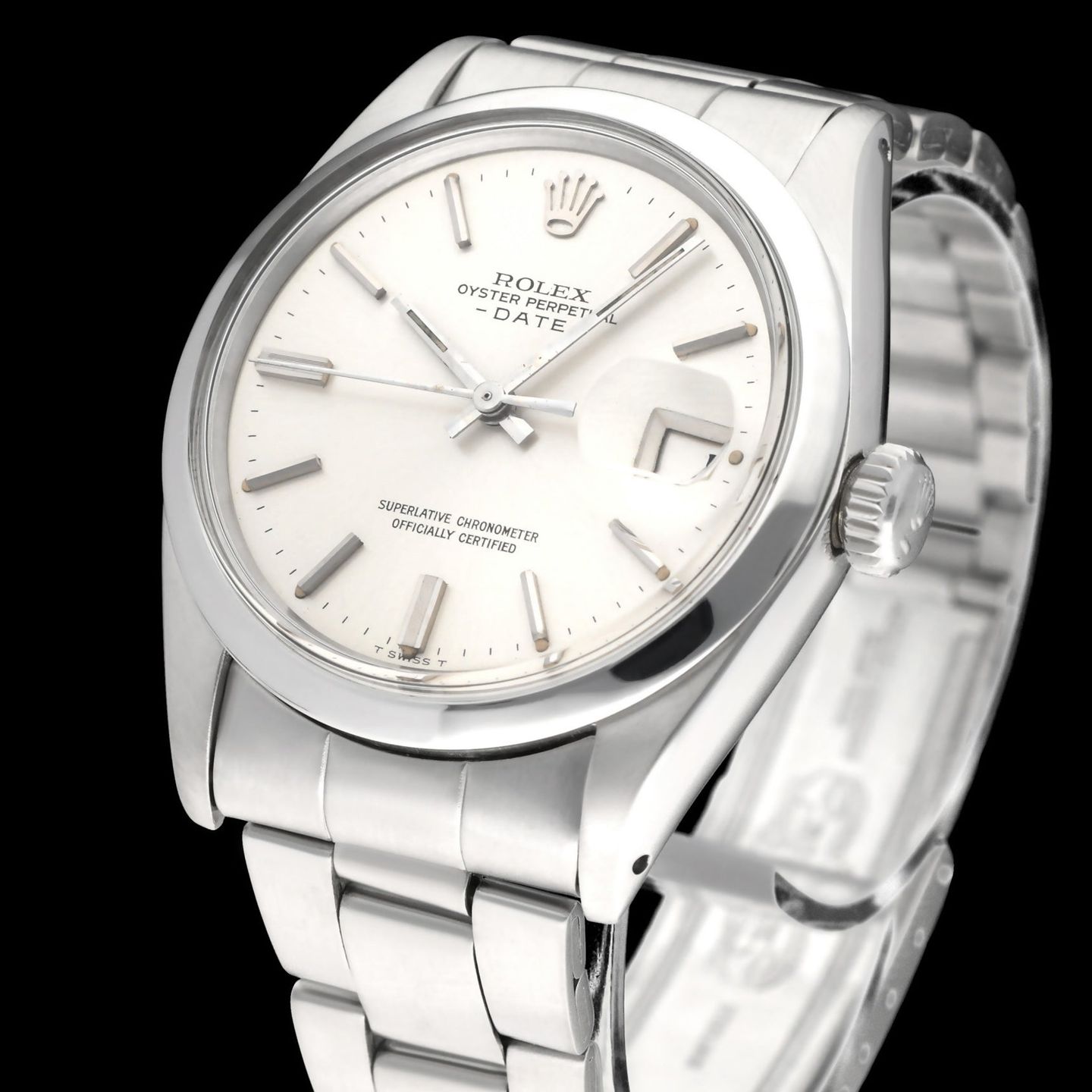 Rolex Oyster Perpetual Date 1500 (1973) - 34mm Staal (6/7)