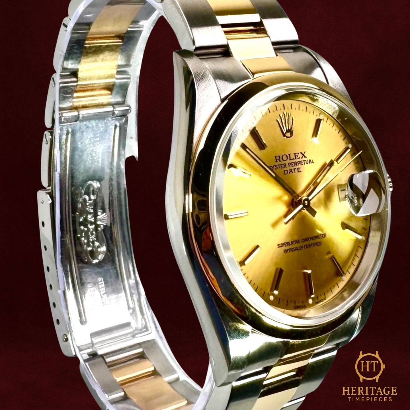 Rolex Oyster Perpetual Date 15203 - (3/8)