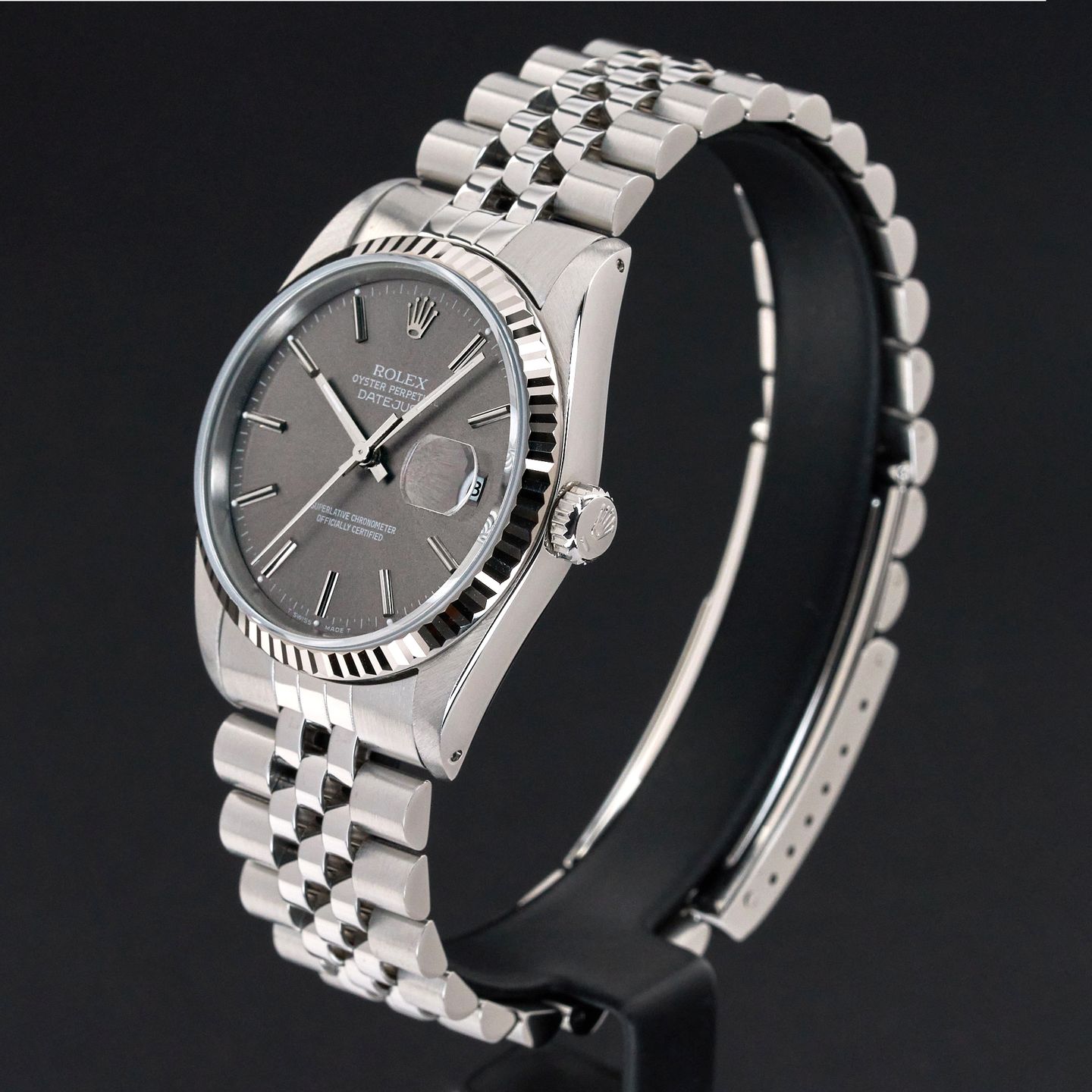 Rolex Datejust 36 16234 (1996) - 36mm Staal (4/4)