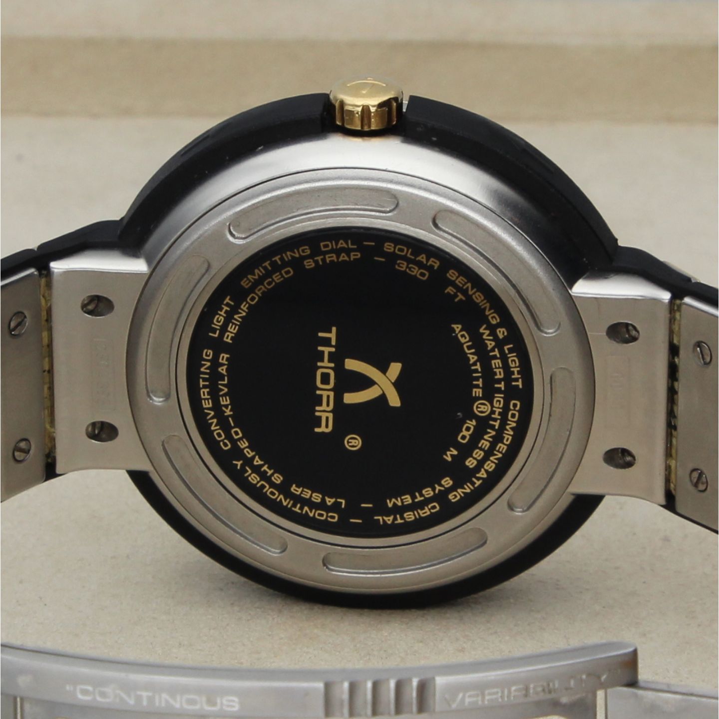 Thor MDM 2503.395.340 (Unknown (random serial)) - Champagne dial 42 mm Gold/Steel case (8/8)