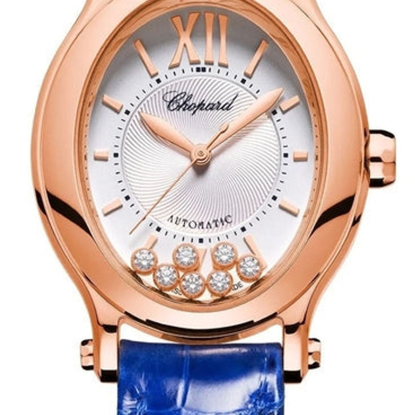 Chopard Happy Sport 275362-5001 (2026) - Zilver wijzerplaat 31mm Roségoud (1/1)