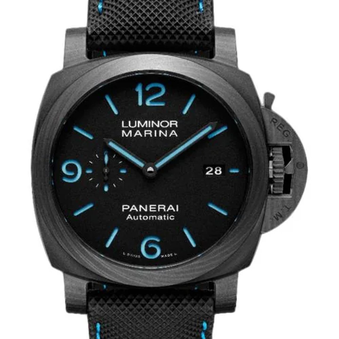 Panerai Luminor Marina Automatic PAM01661 (2026) - Black dial 44 mm Carbon case (1/1)