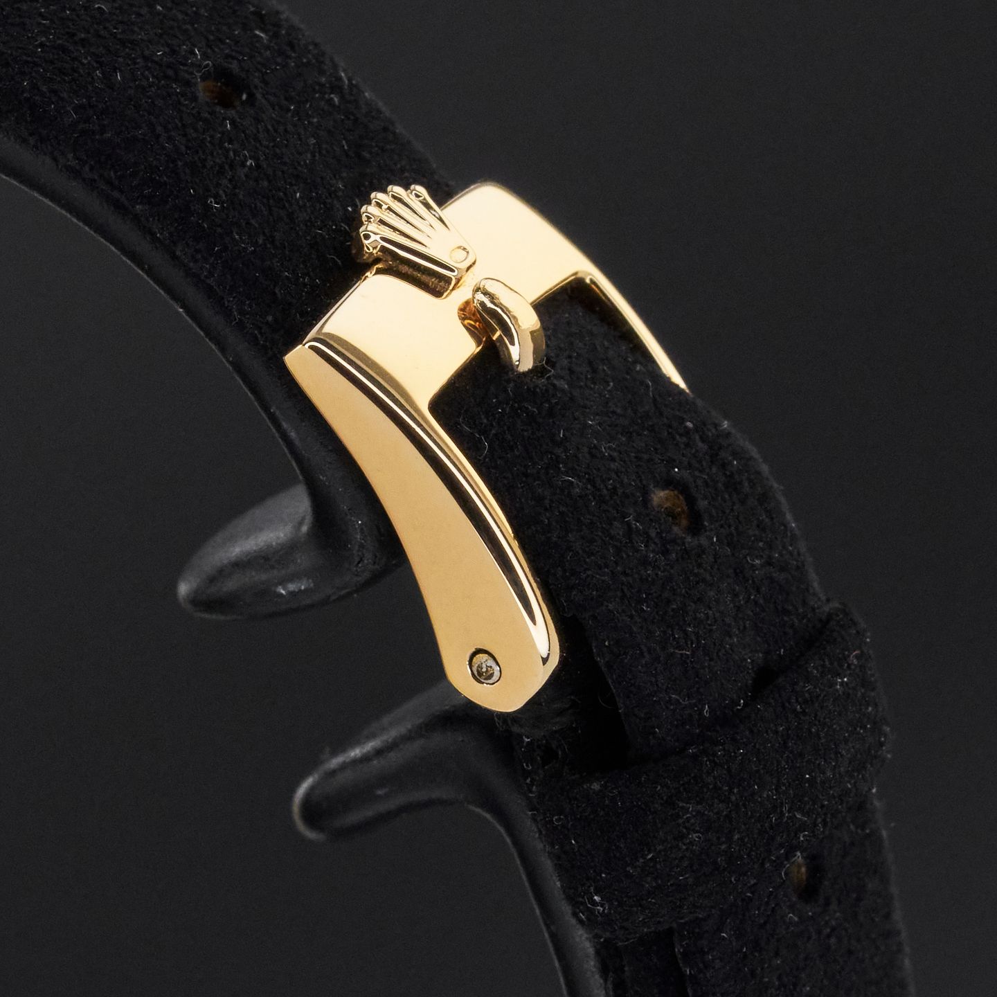 Rolex Cellini 4082 (1990) - Champagne dial 24 mm Yellow Gold case (8/8)