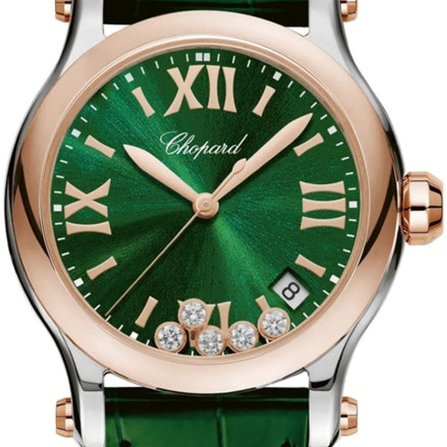 Chopard Happy Sport 278582-6005 (2026) - Green dial 36 mm Steel case (1/1)