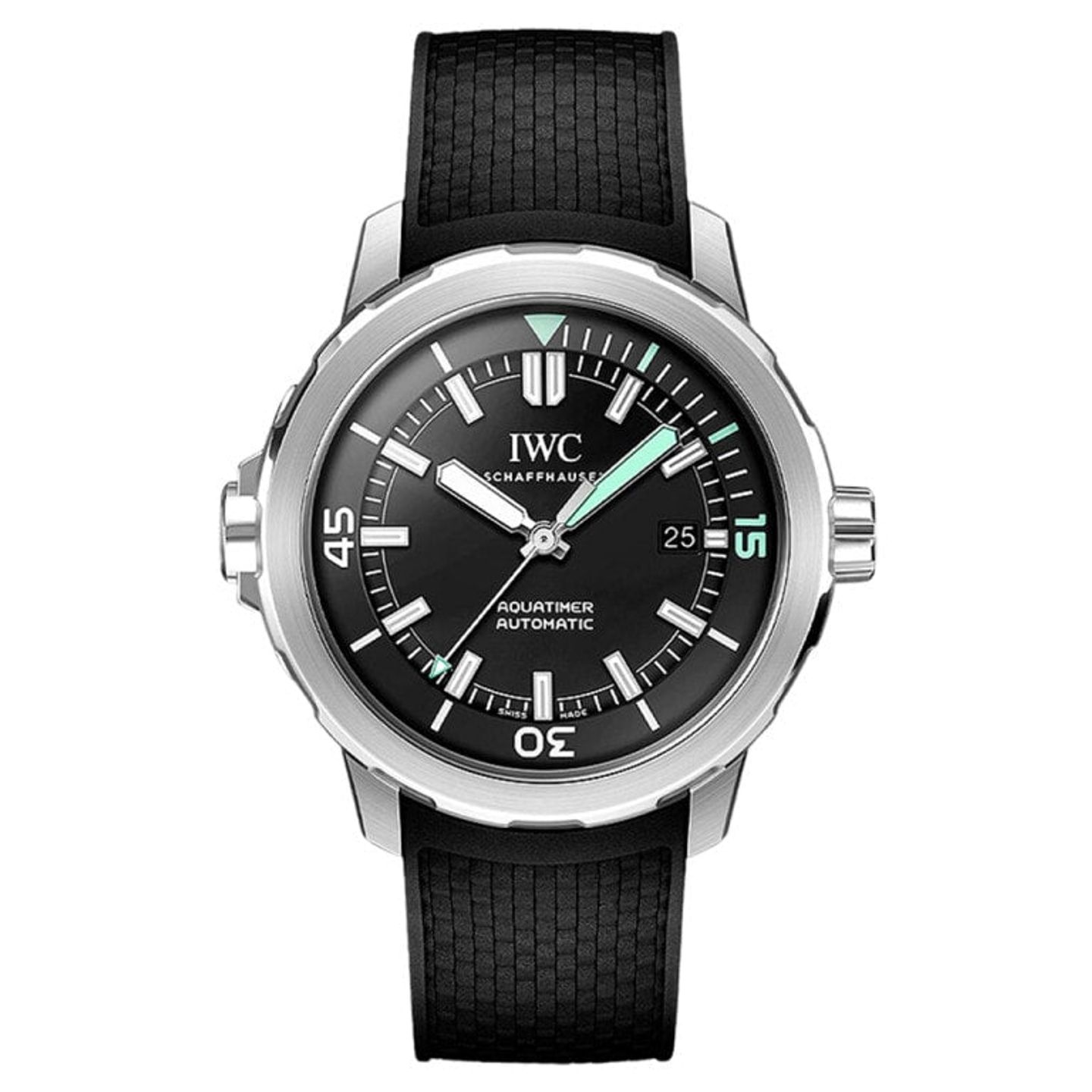 IWC Aquatimer Automatic IW328802 (2025) - Black dial 42 mm Steel case (1/1)