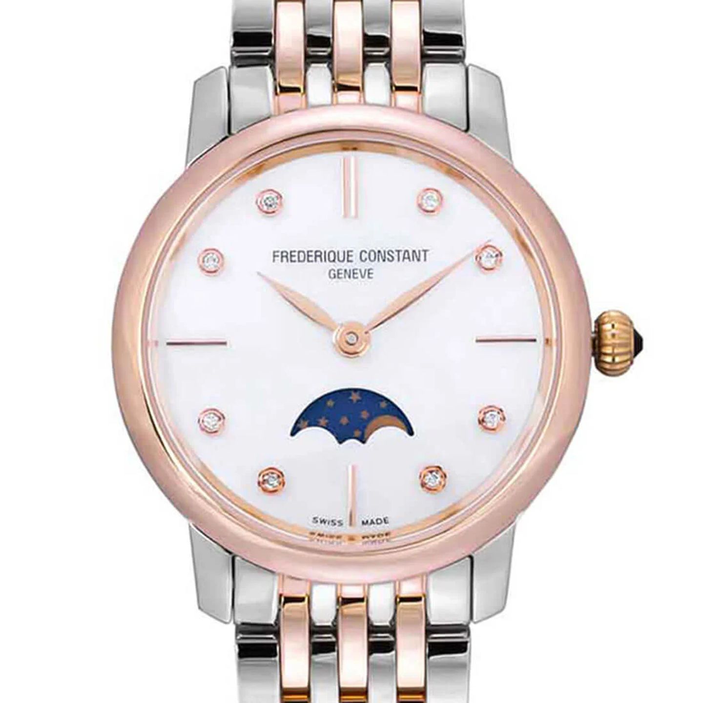 Frederique Constant Slimline Moonphase FC-206MPWD1S2B - (1/3)