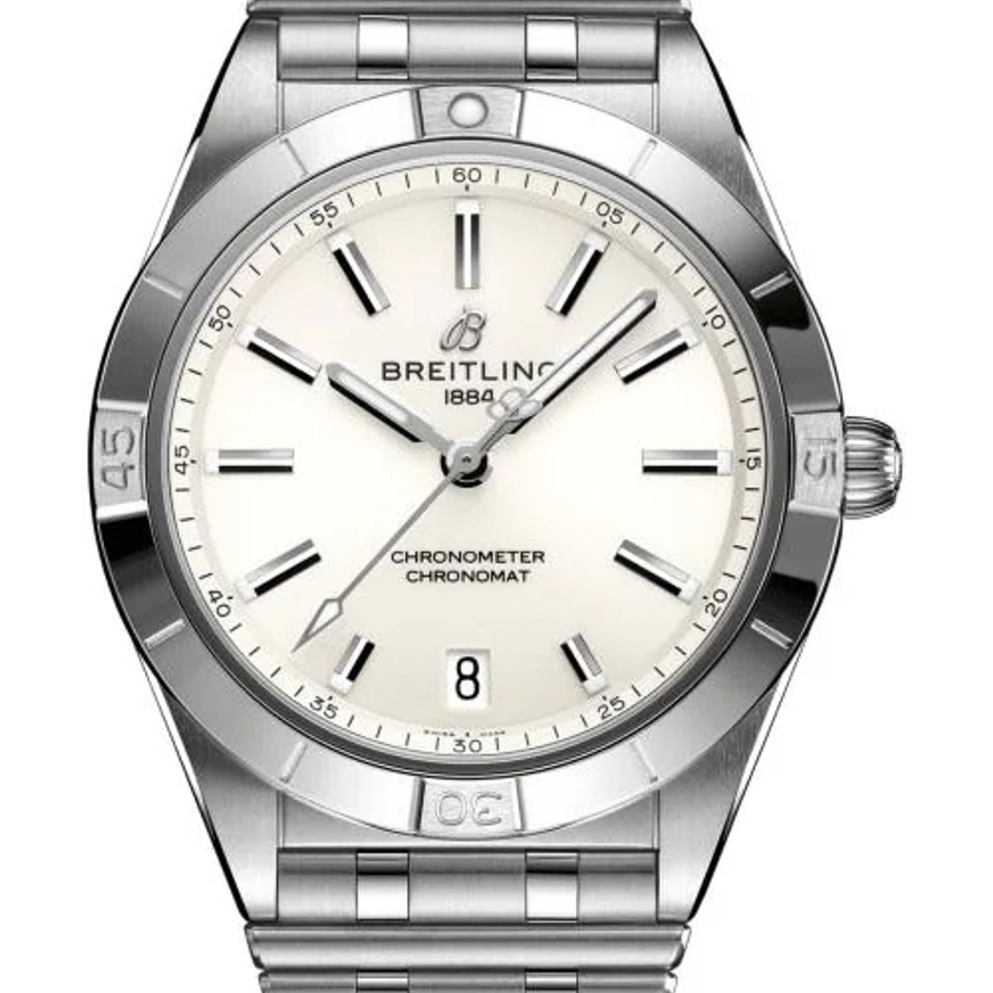 Breitling Chronomat 36 A10380101A3A1 (2026) - White dial 36 mm Steel case (1/1)