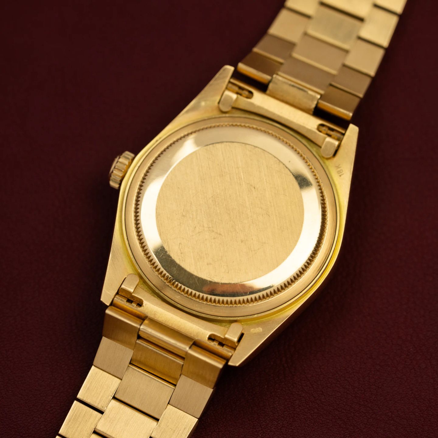 Rolex Day-Date 36 18038 (1988) - Zwart wijzerplaat 36mm Geelgoud (7/8)