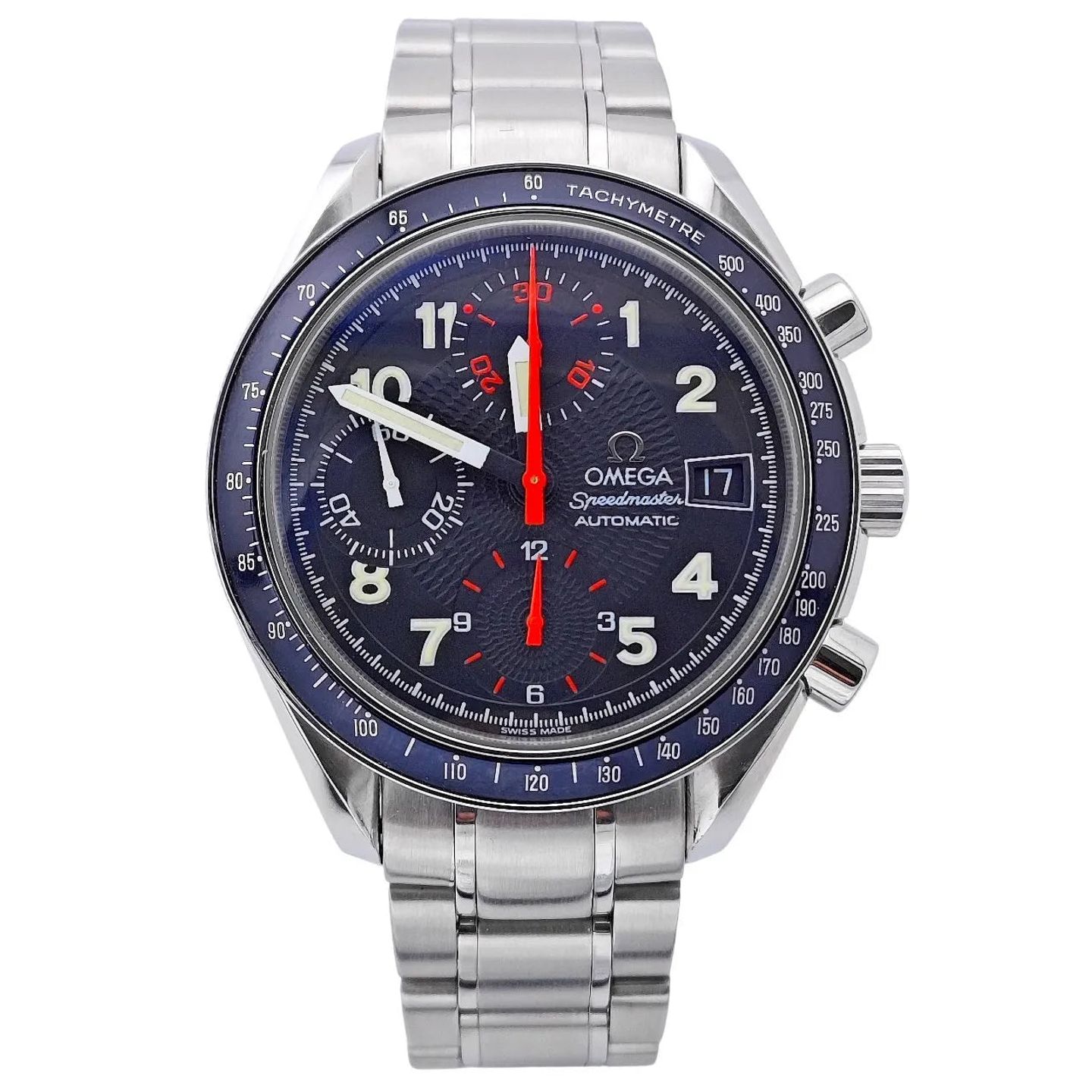 Omega Speedmaster 175.0083 (Unknown (random serial)) - Blue dial 39 mm Steel case (1/8)