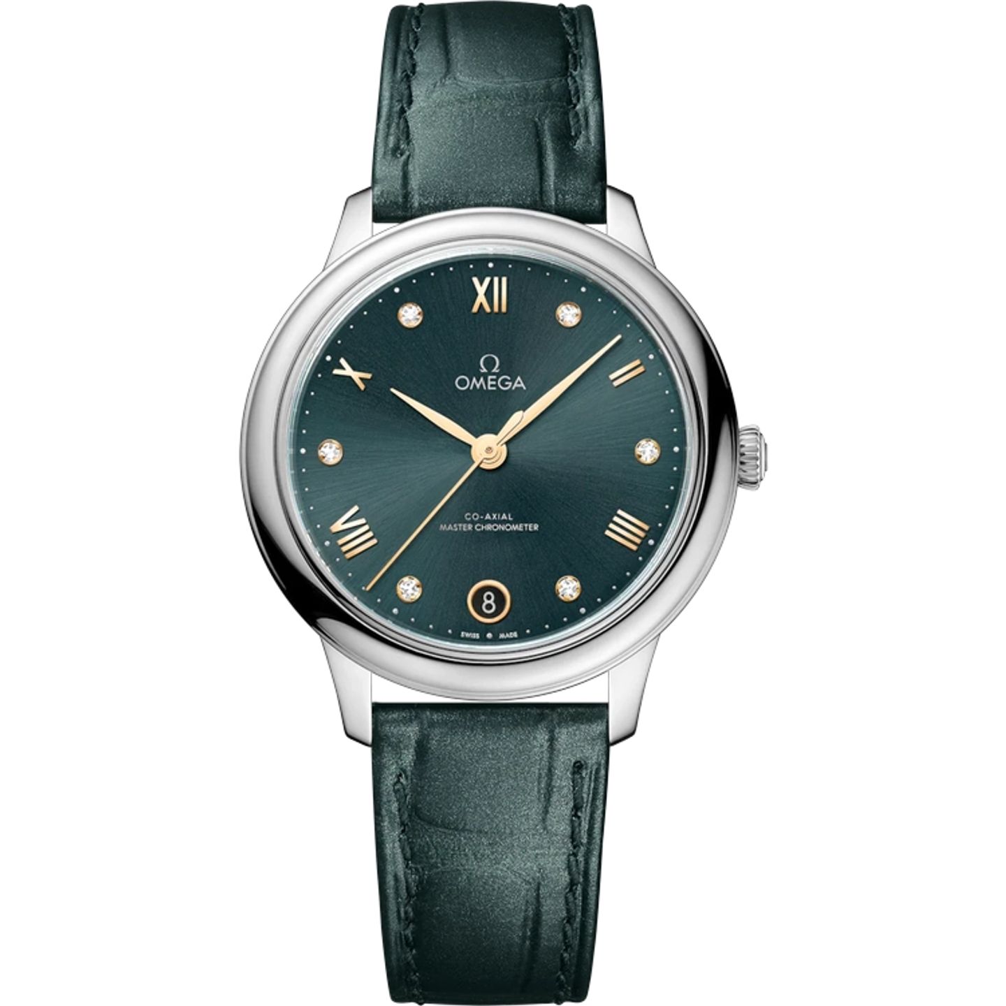 Omega De Ville 434.13.34.20.60.001 (2026) - Turquoise dial 34 mm Steel case (1/1)