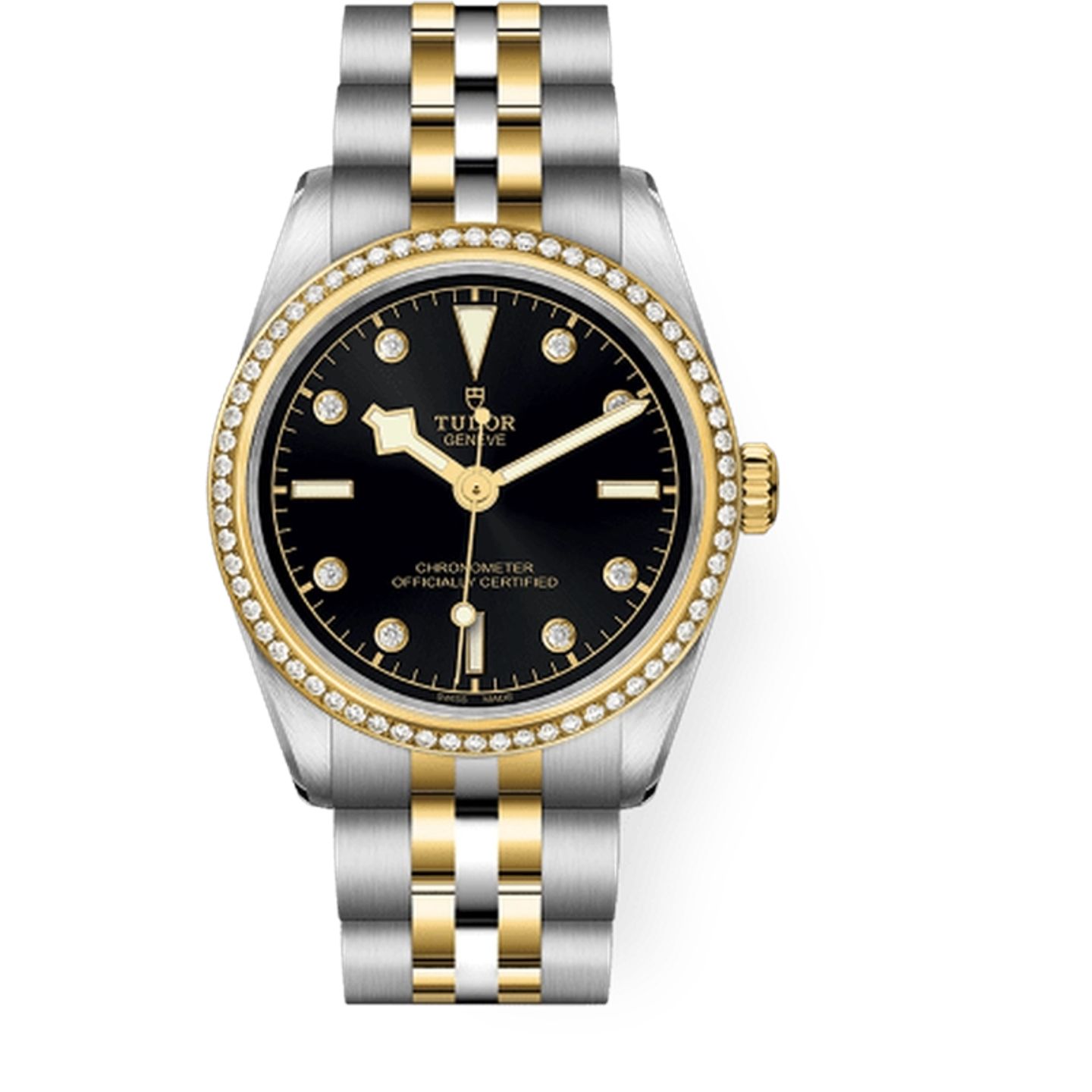 Tudor Black Bay S&G 79613 (2025) - Black dial 31 mm Gold/Steel case (1/1)