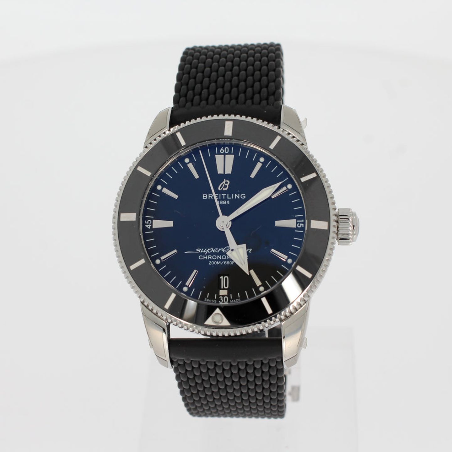 Breitling Superocean Heritage AB2030121B1S1 (2025) - Zwart wijzerplaat 44mm Staal (1/4)