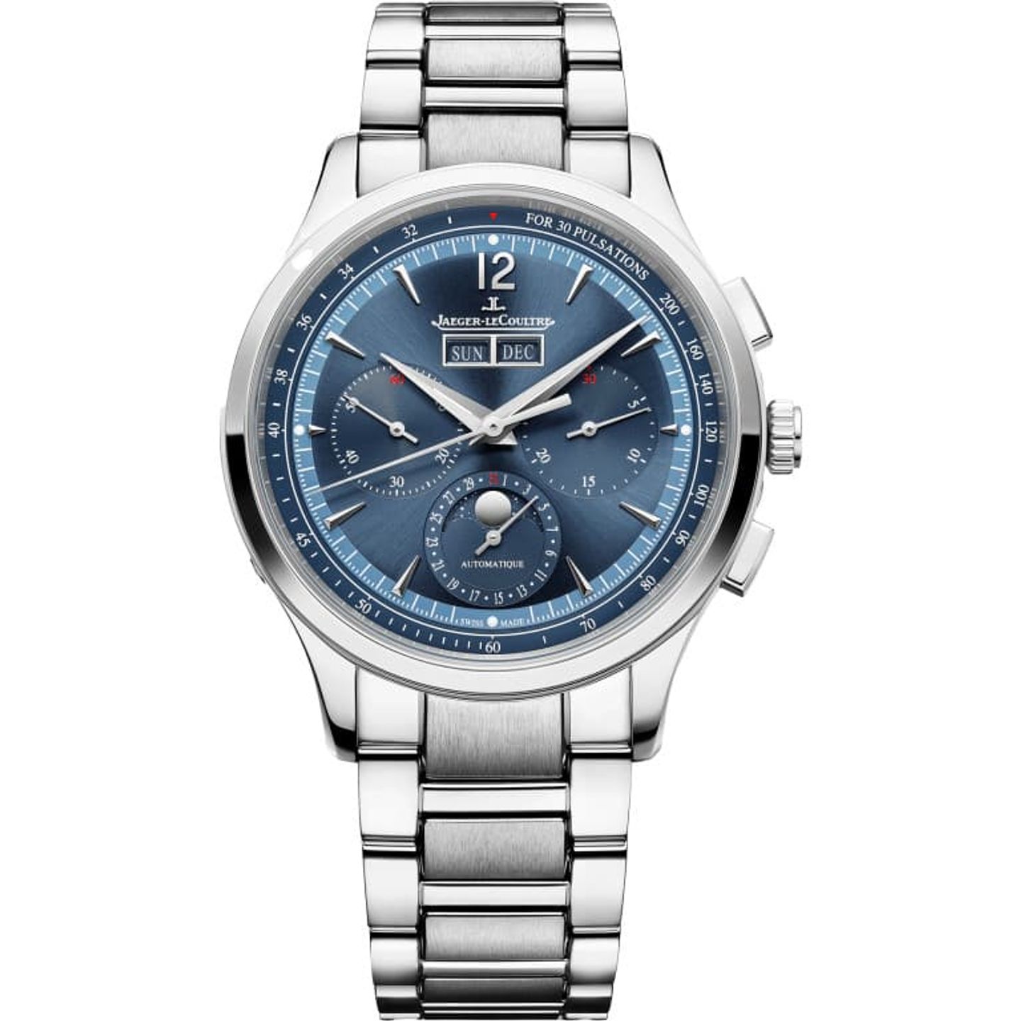 Jaeger-LeCoultre Master Control Q4138180 (2024) - Blauw wijzerplaat Onbekend Staal (1/1)