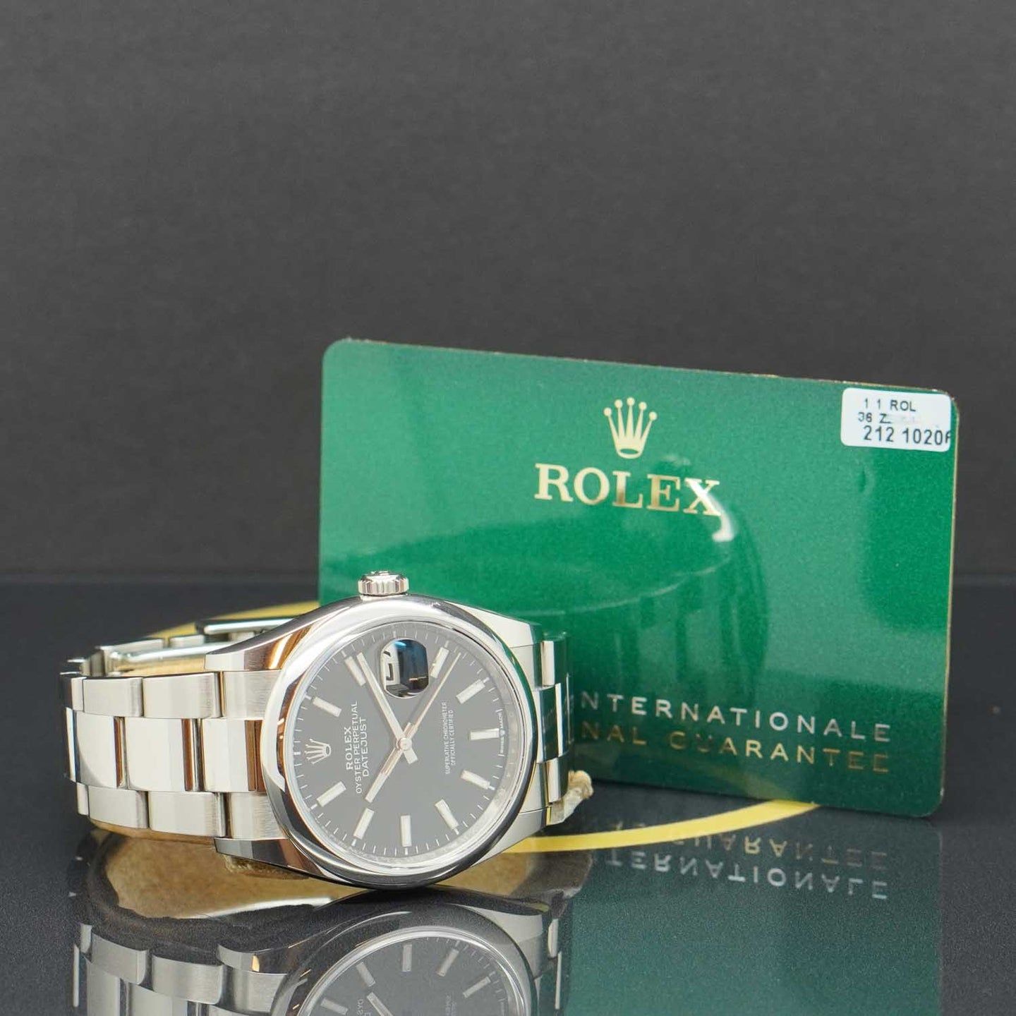 Rolex Datejust 36 126200 (2021) - Zwart wijzerplaat 36mm Staal (5/7)
