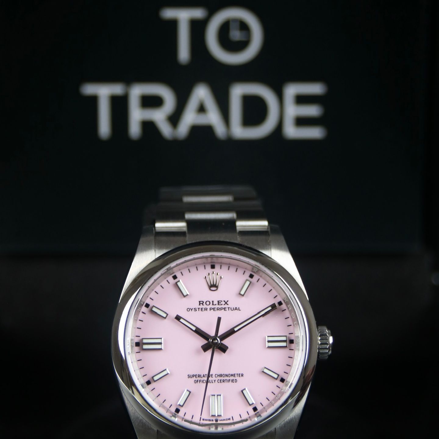 Rolex Oyster Perpetual 36 126000 (2023) - Pink dial 36 mm Steel case (3/8)