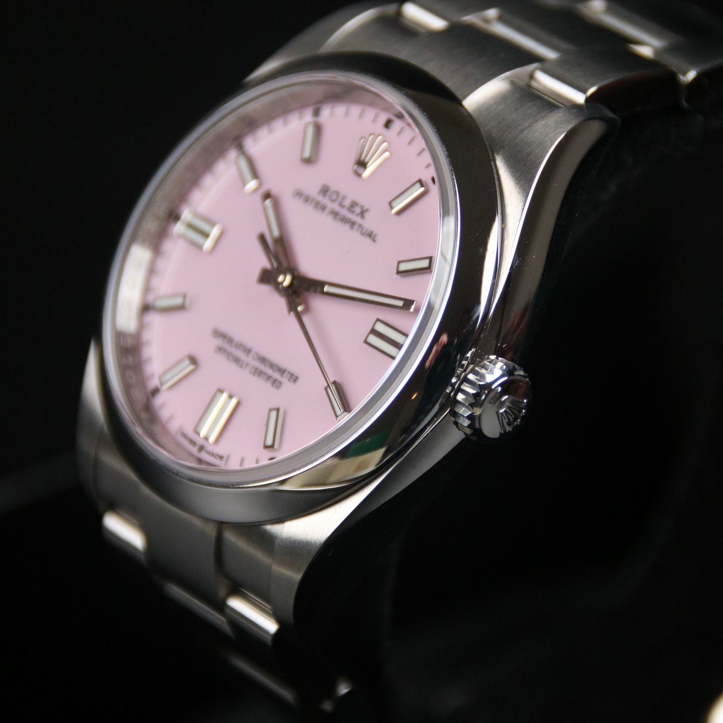 Rolex Oyster Perpetual 36 126000 (2023) - Pink dial 36 mm Steel case (5/8)