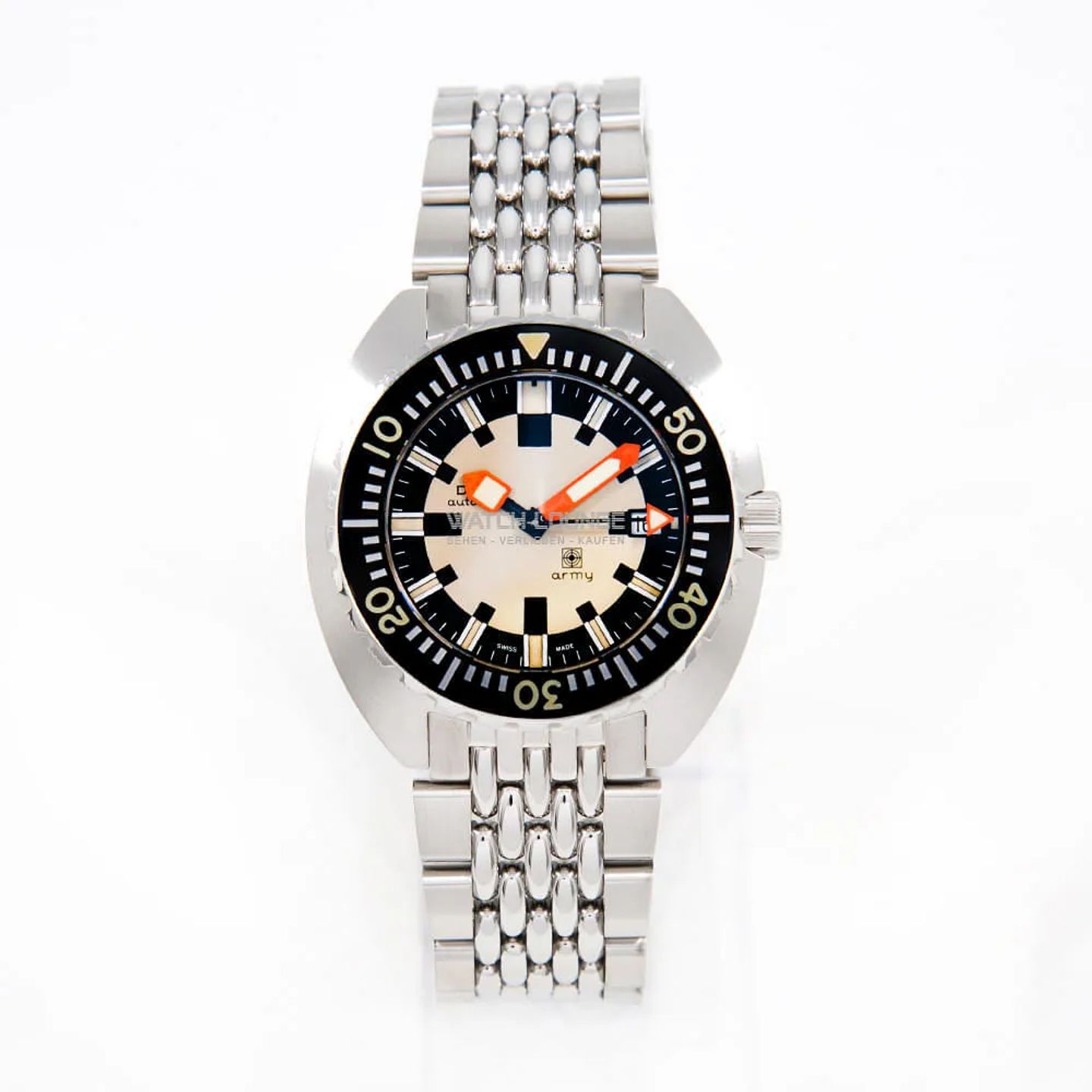 Doxa Sub 785.10.031.10 (2024) - Beige dial 43 mm Steel case (3/8)