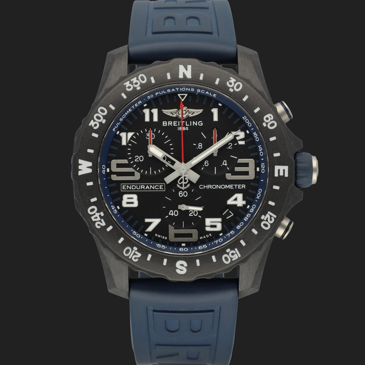 Breitling Endurance Pro X82310D51B1S1 (2024) - Zwart wijzerplaat 44mm Plastic (3/8)