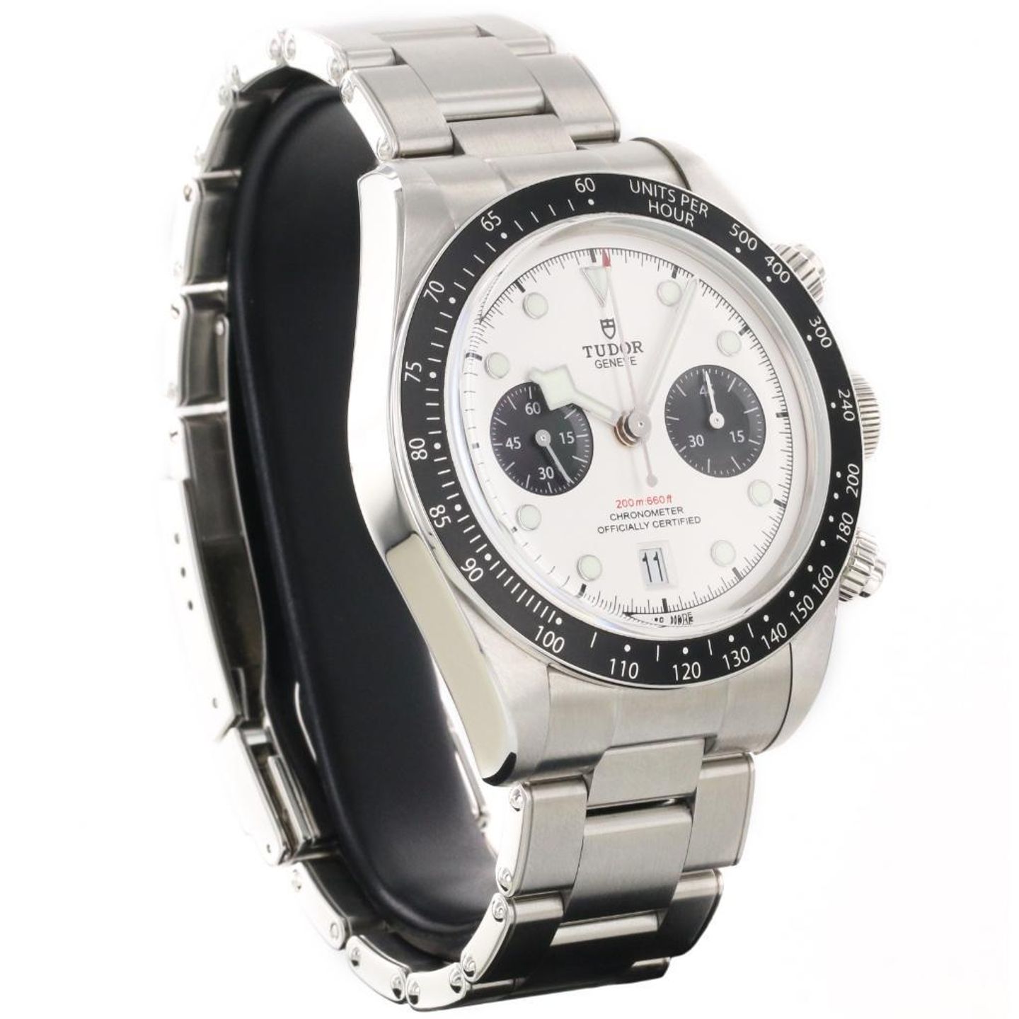 Tudor Black Bay Chrono 79360N (2022) - White dial 41 mm Steel case (2/8)