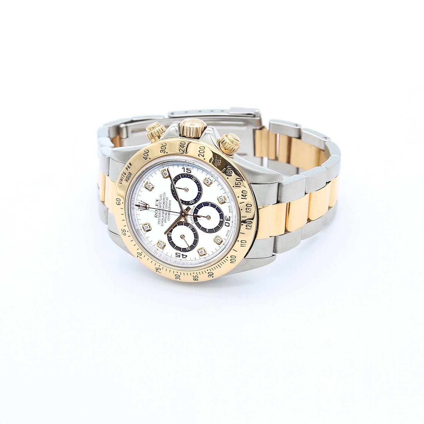 Rolex Daytona 16523 (Onbekend (willekeurig serienummer)) - 40mm Goud/Staal (3/6)