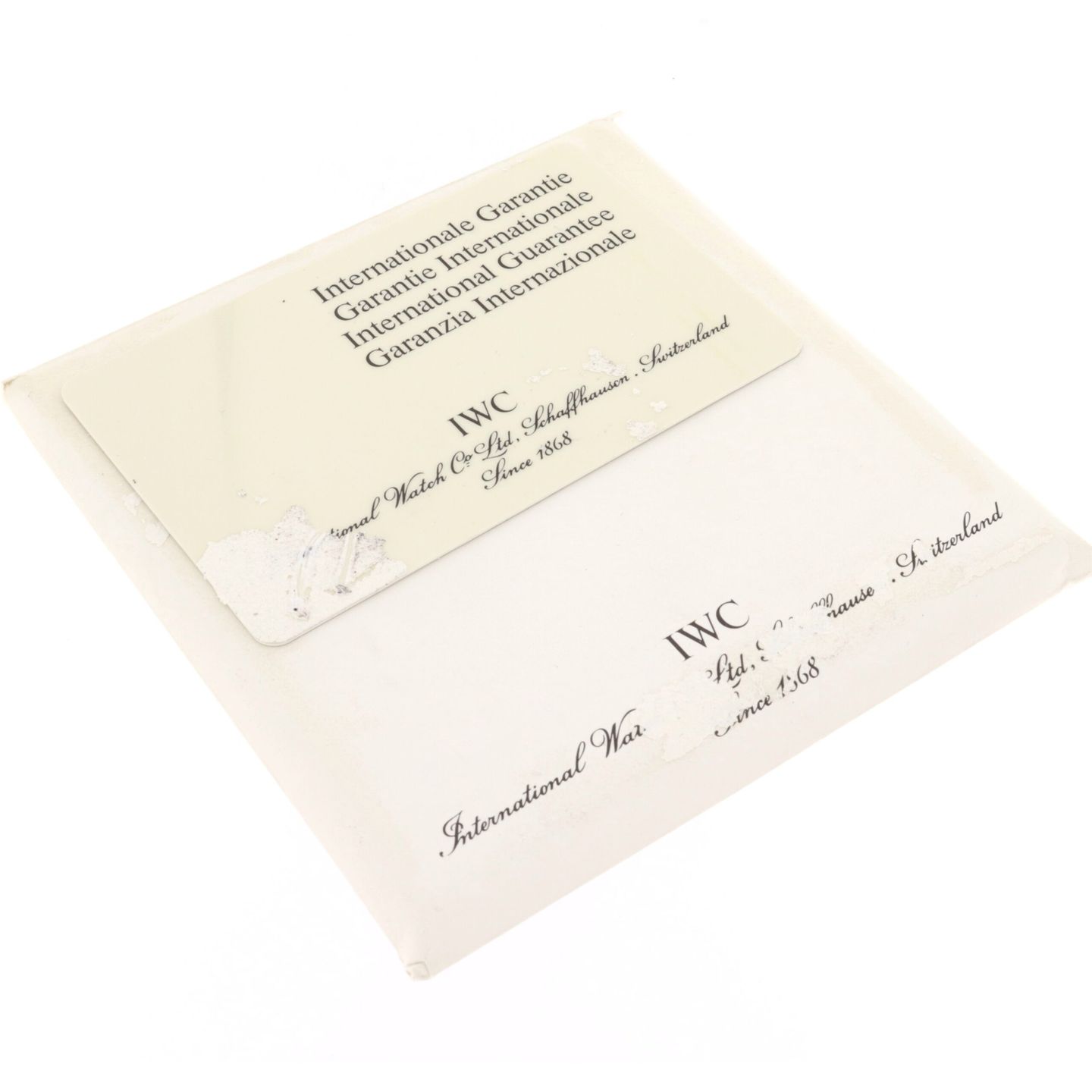 IWC Portuguese Chronograph IW3714 (Unknown (random serial)) - Black dial 41 mm White Gold case (5/6)