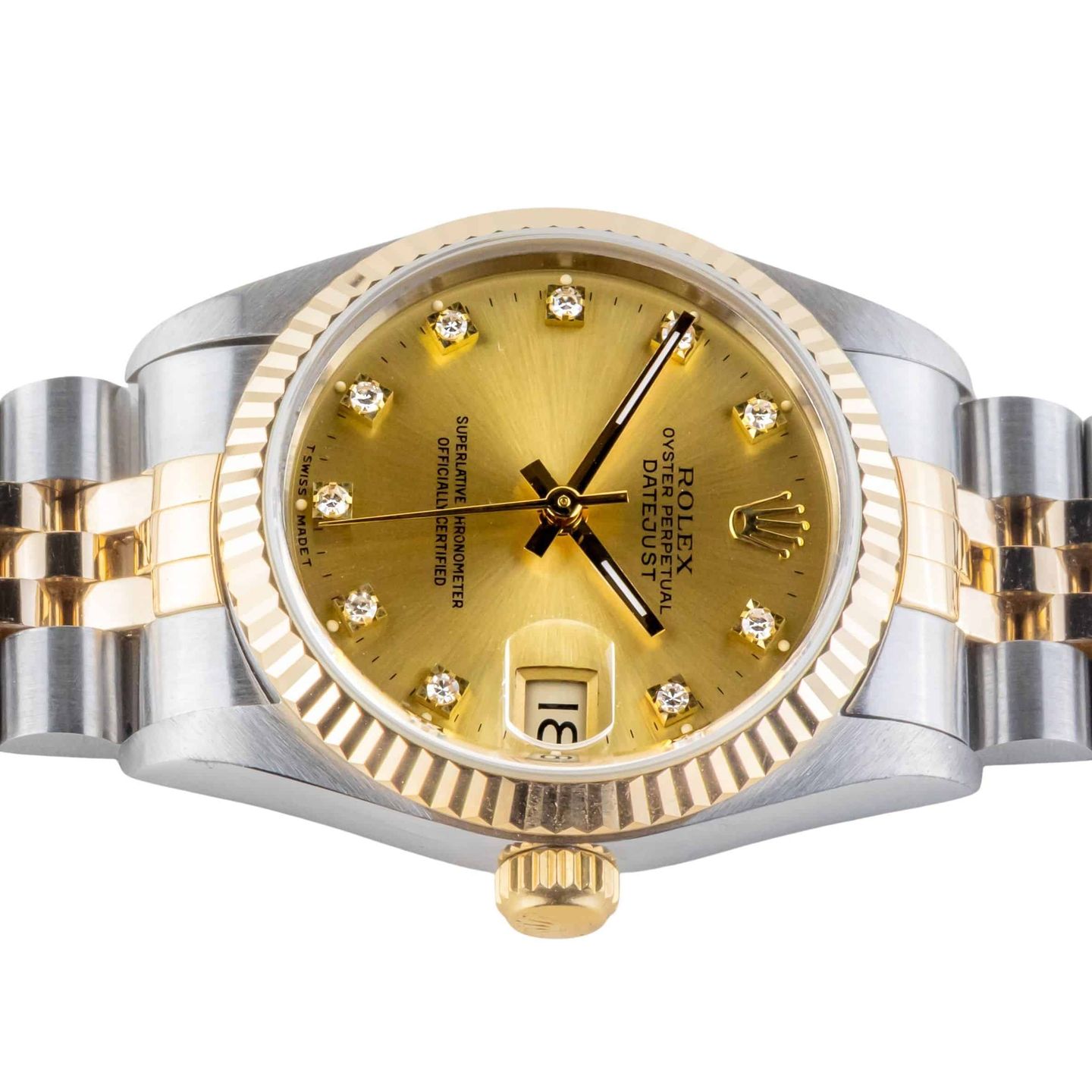 Rolex Datejust 31 68273 (1995) - 31 mm Gold/Steel case (6/8)