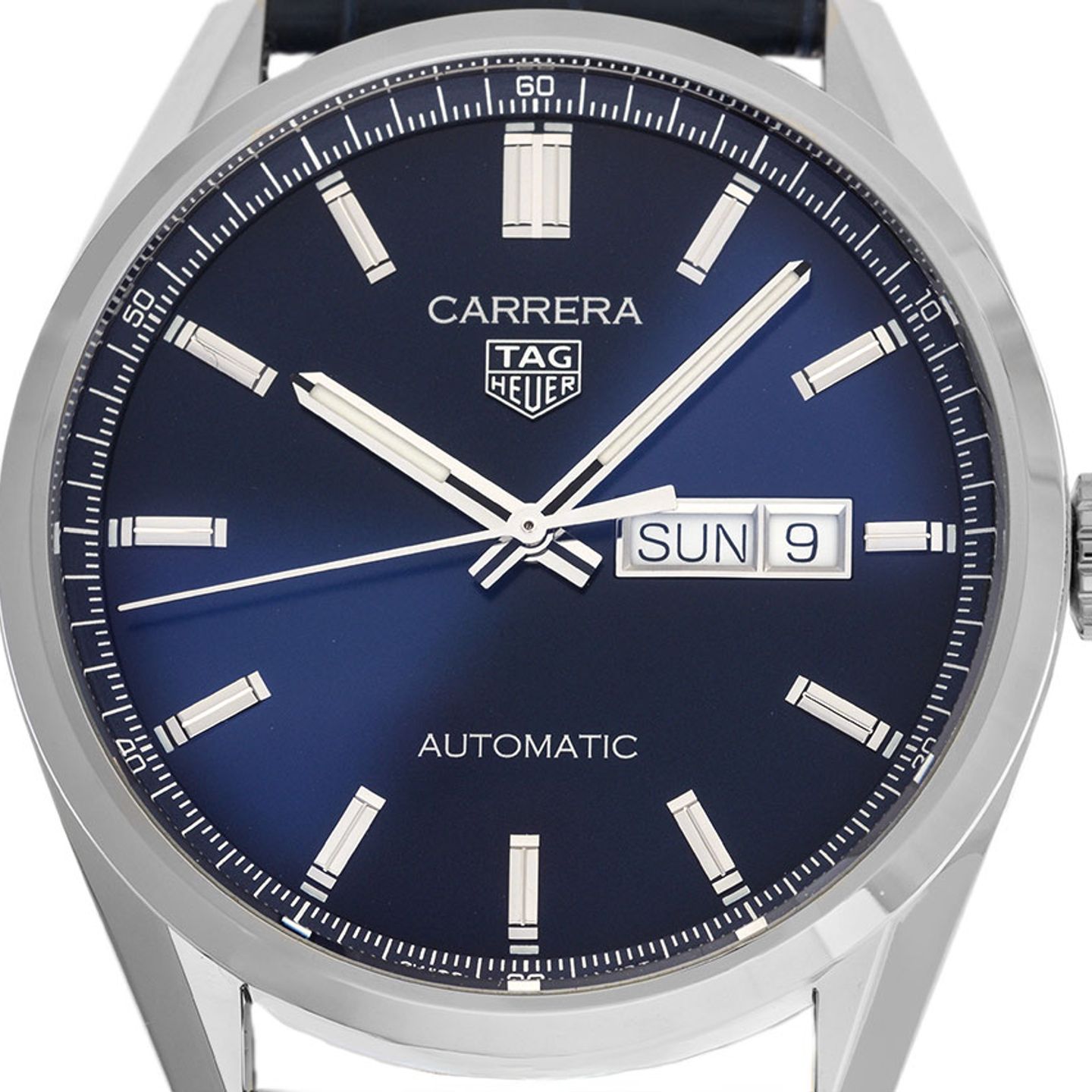 TAG Heuer Carrera Calibre 5 WBN2012.FC6502 (2024) - Blue dial 41 mm Steel case (1/7)