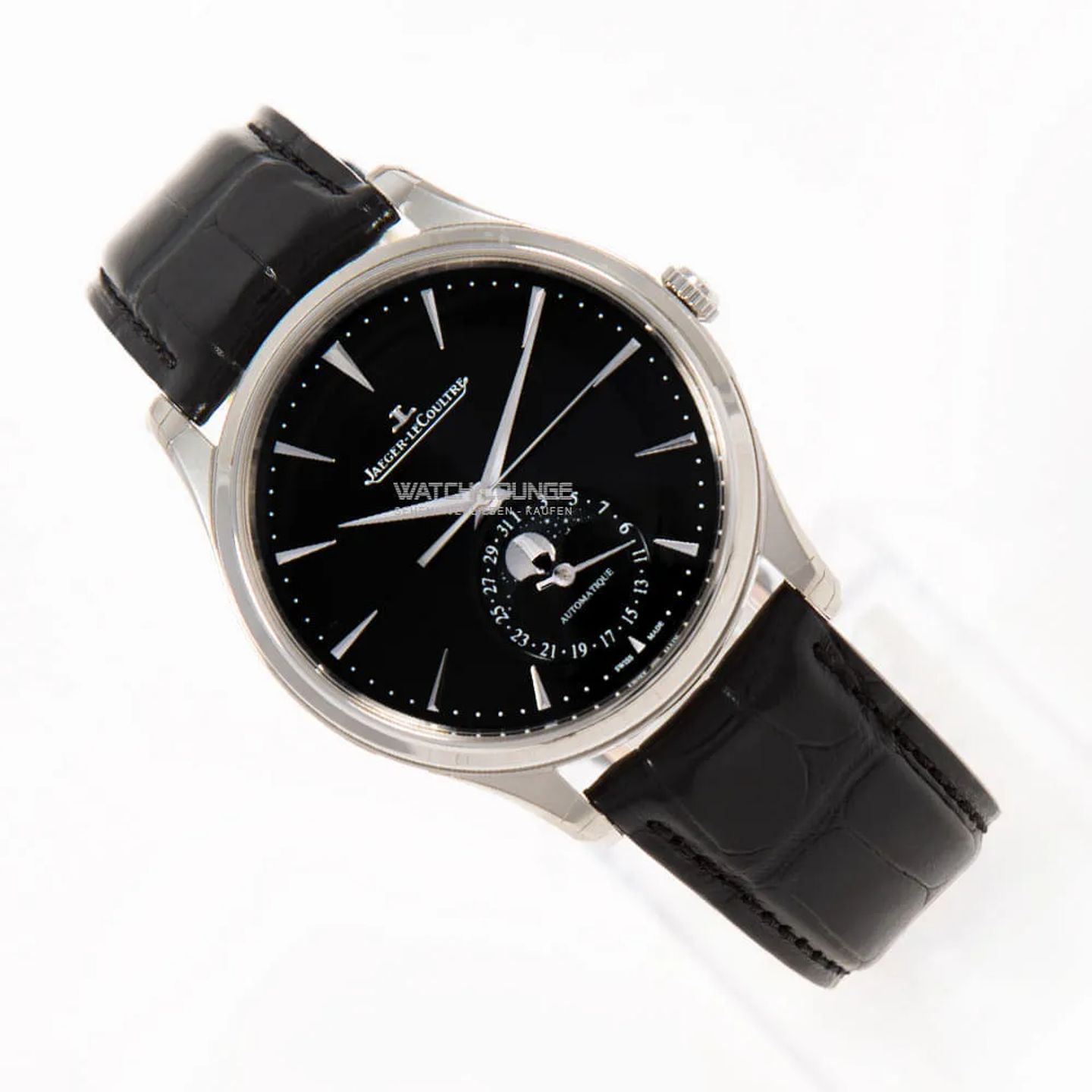 Jaeger-LeCoultre Master Ultra Thin Moon Q1368471 (2026) - Black dial 39 mm Steel case (2/8)