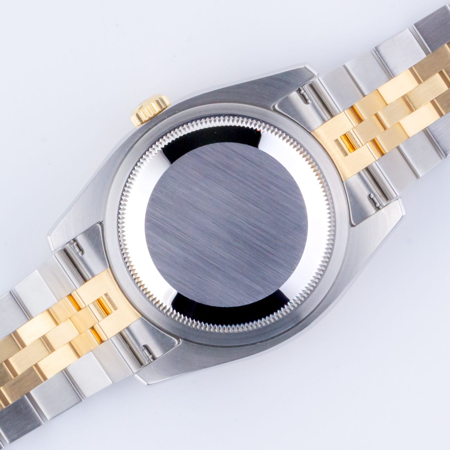 Rolex Datejust 36 116233 (2009) - Blue dial 36 mm Gold/Steel case (4/8)