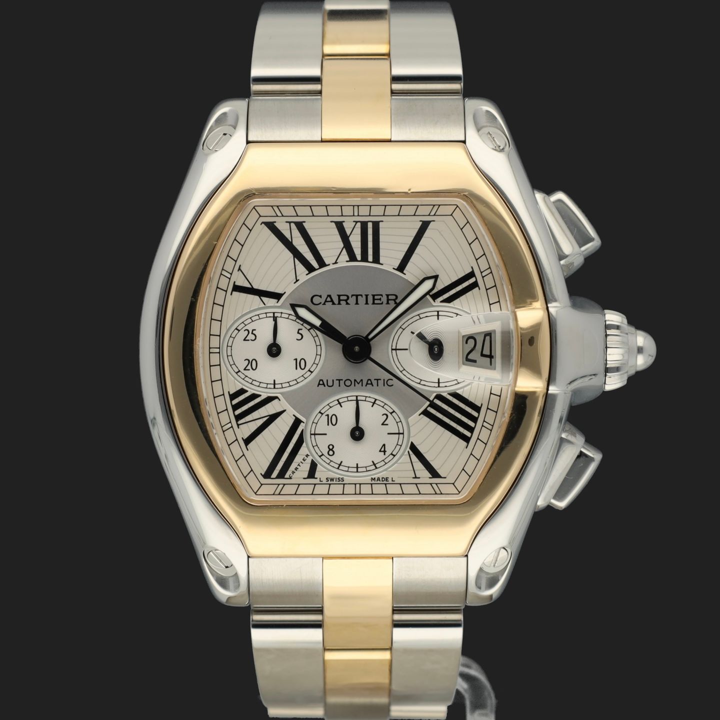 Cartier Roadster W62027Z1 (Unknown (random serial)) - 43 mm (3/8)