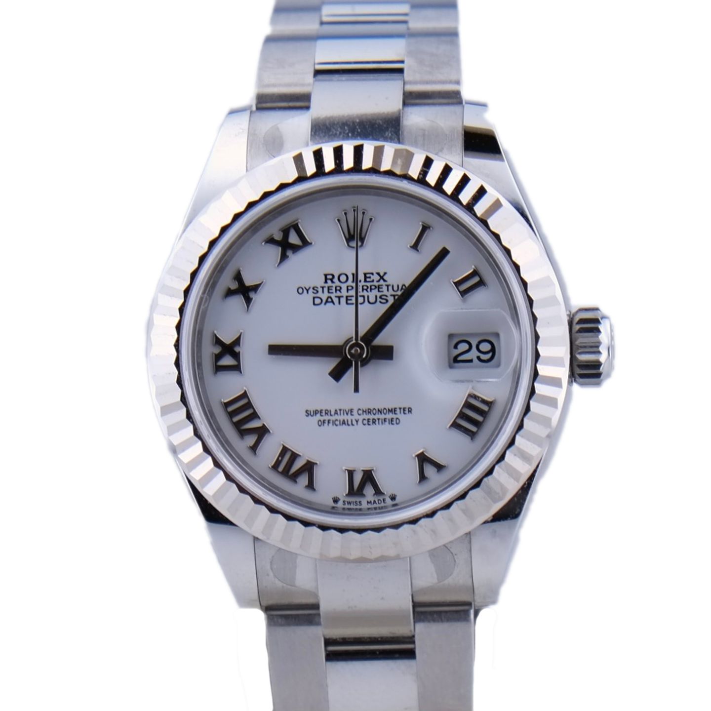 Rolex Lady-Datejust 279174 (2019) - White dial 28 mm Steel case (1/1)