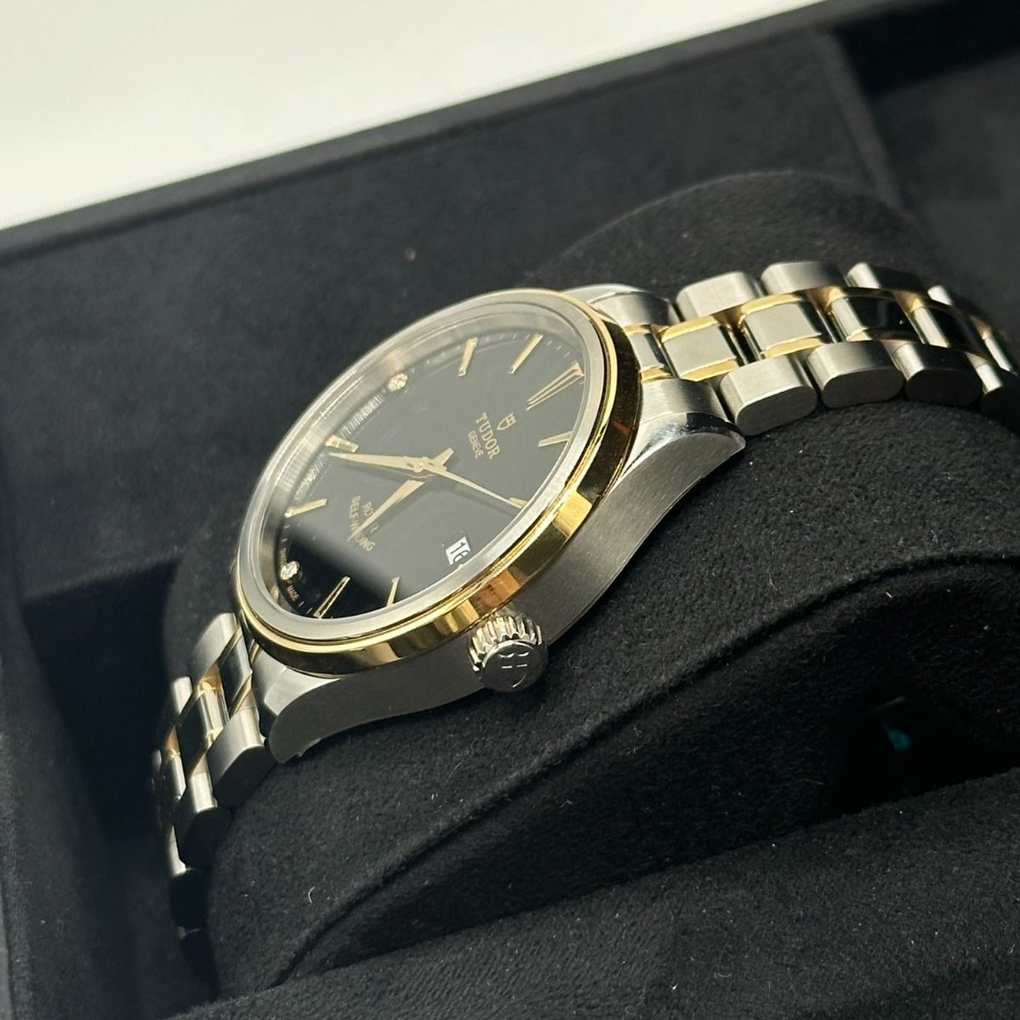 Tudor Style 12503-0006 (2024) - Black dial 38 mm Steel case (6/8)