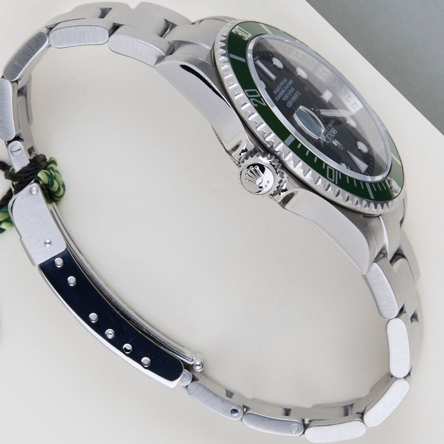 Rolex Submariner Date 16610LV (2007) - Black dial 40 mm Steel case (7/8)