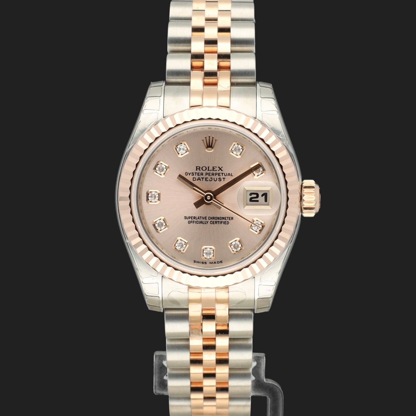 Rolex Lady-Datejust 179171 (2007) - 26mm Goud/Staal (2/8)