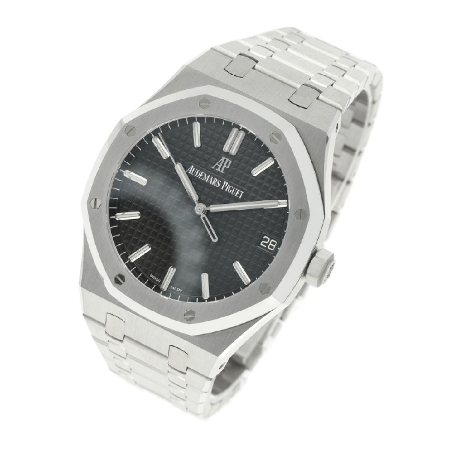 Audemars Piguet Royal Oak 15500ST.OO.1220ST.03 (2020) - Black dial 41 mm Steel case (2/8)