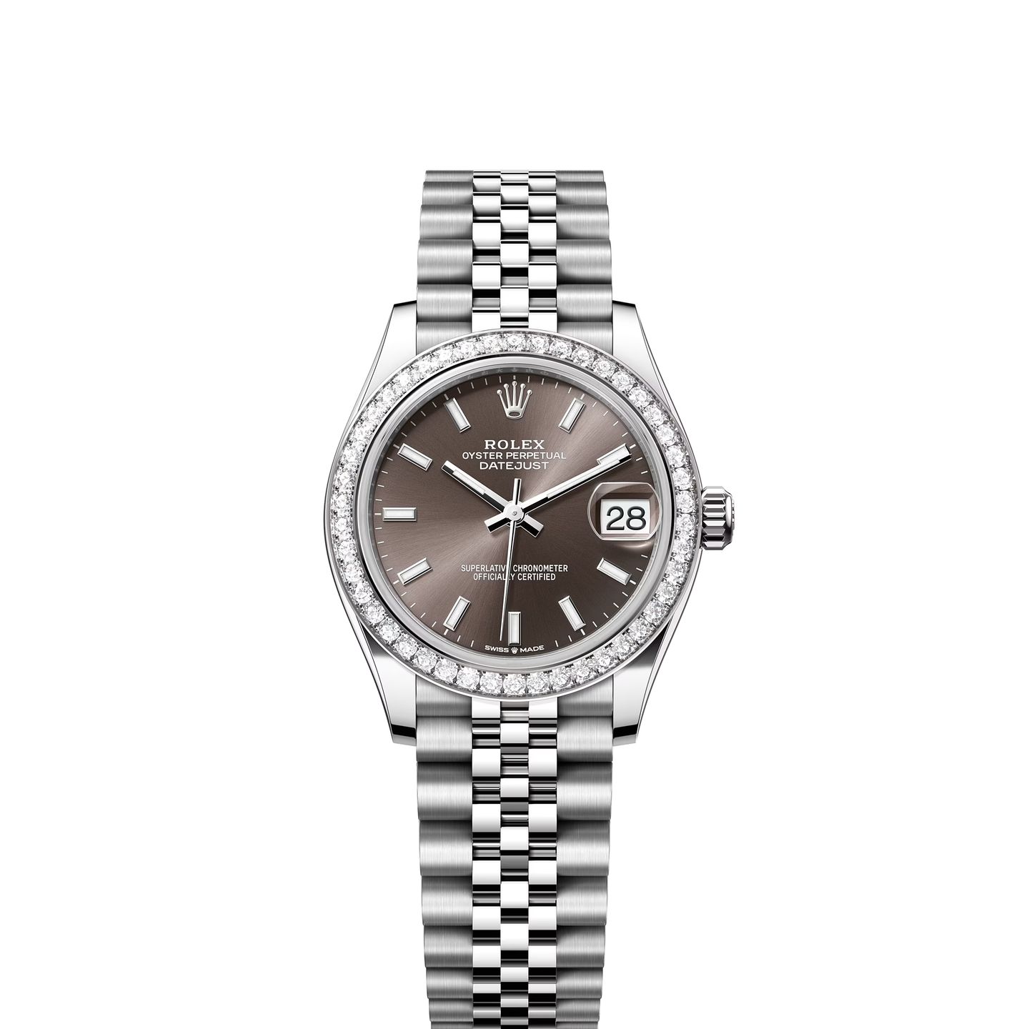 Rolex Datejust 31 278384RBR (2024) - Grey dial 31 mm Steel case (1/1)